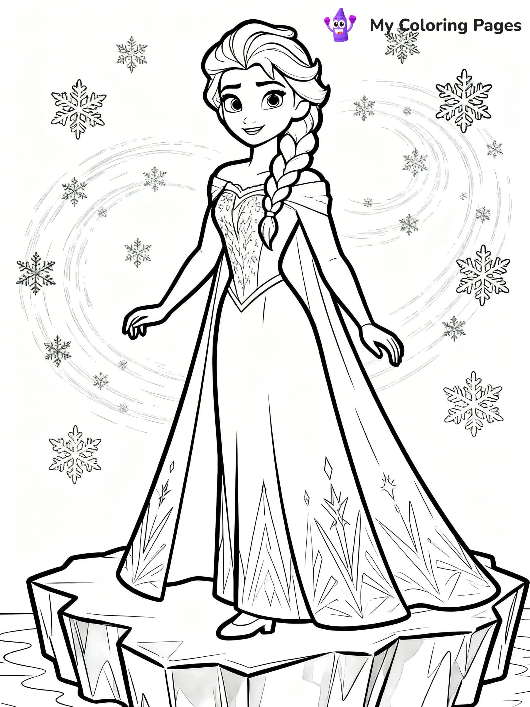 Tsum Tsum Coloring Pages - 17