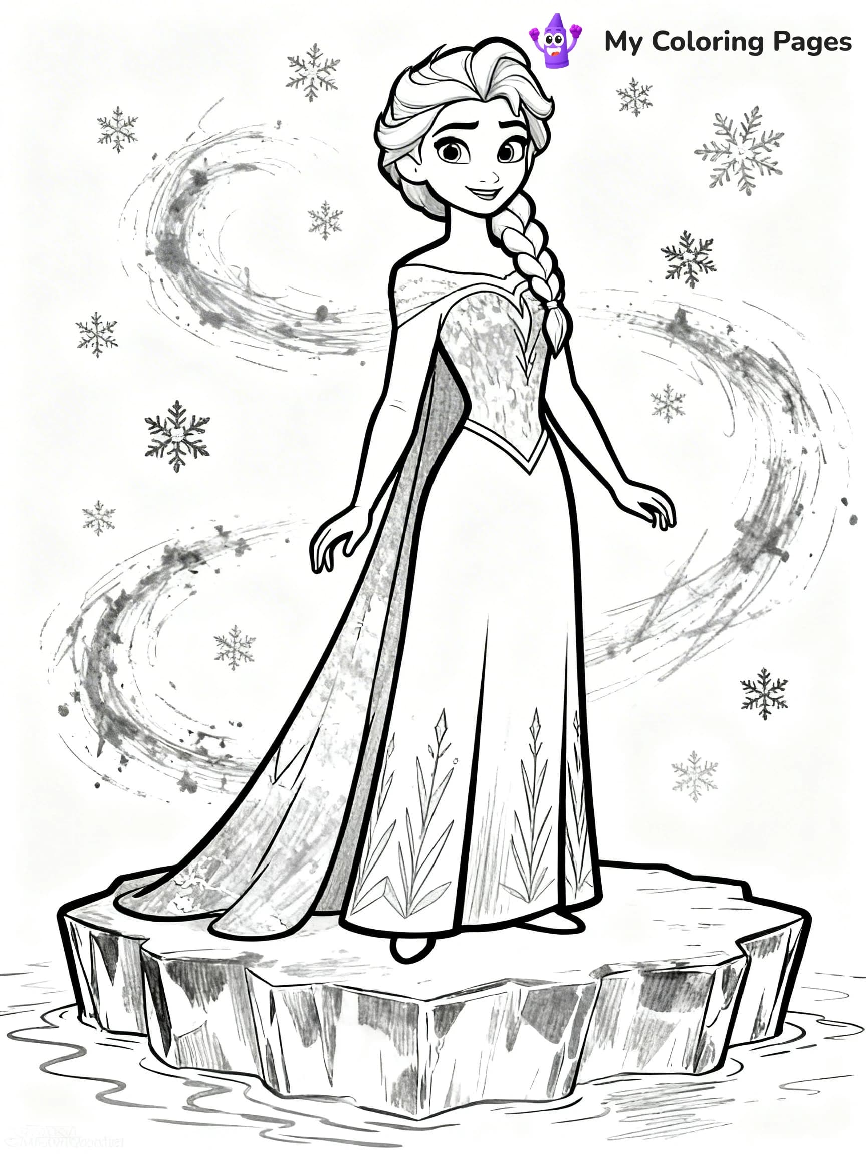 Tsum Tsum Coloring Pages - 16