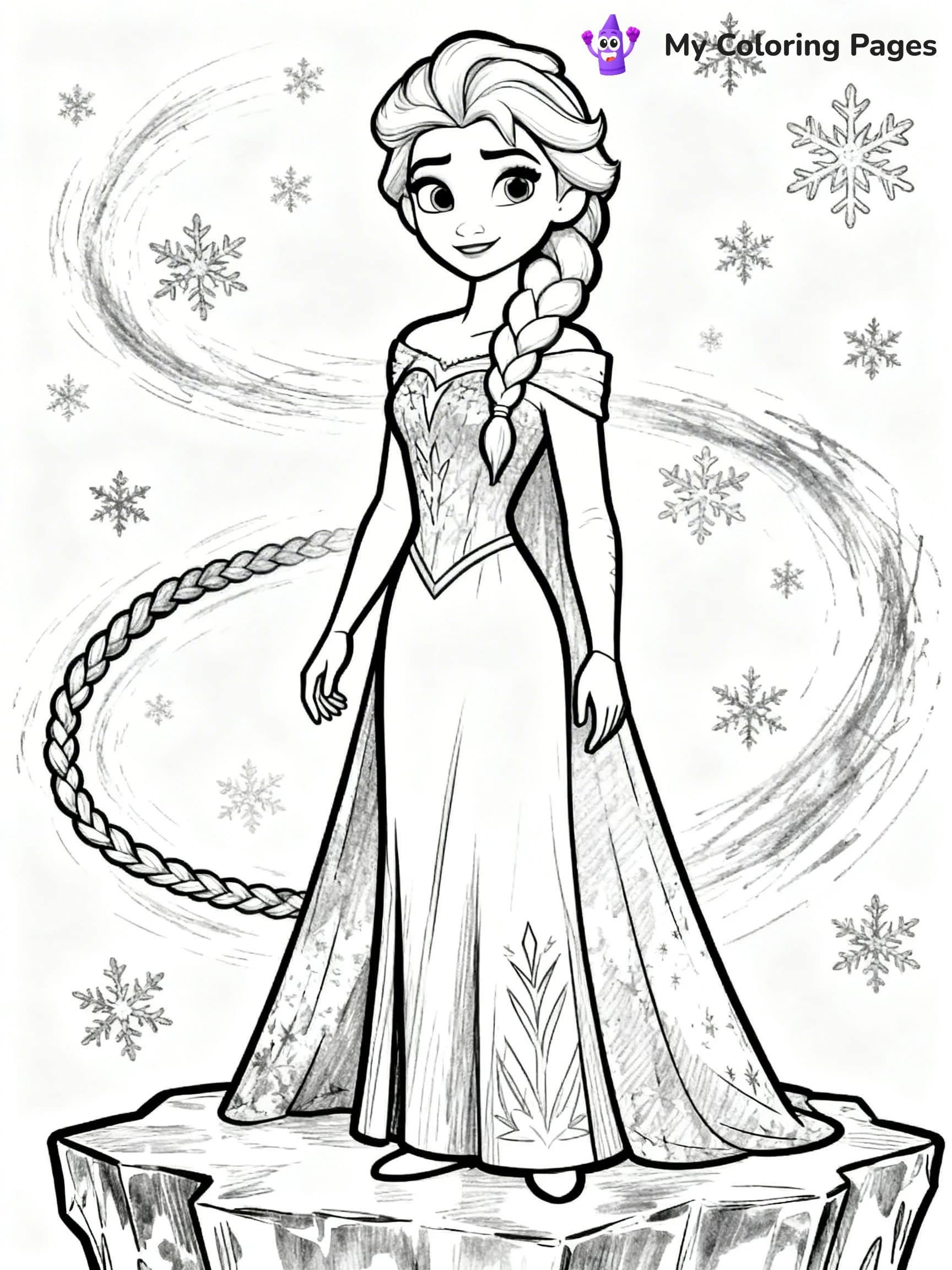 Tsum Tsum Coloring Pages - 15