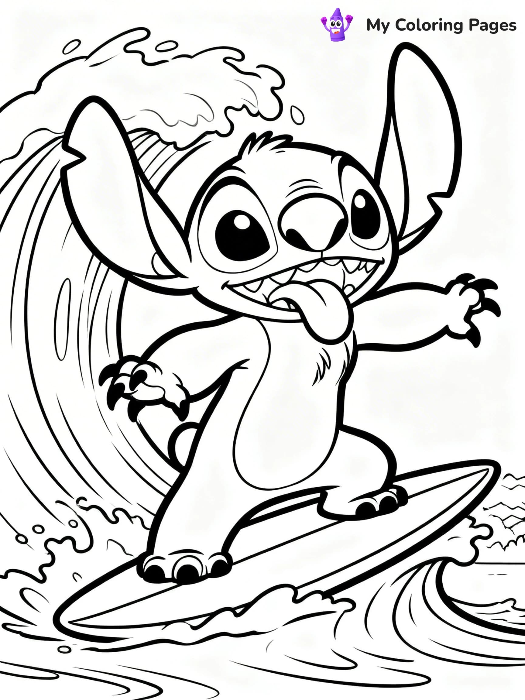 Tsum Tsum Coloring Pages - 13