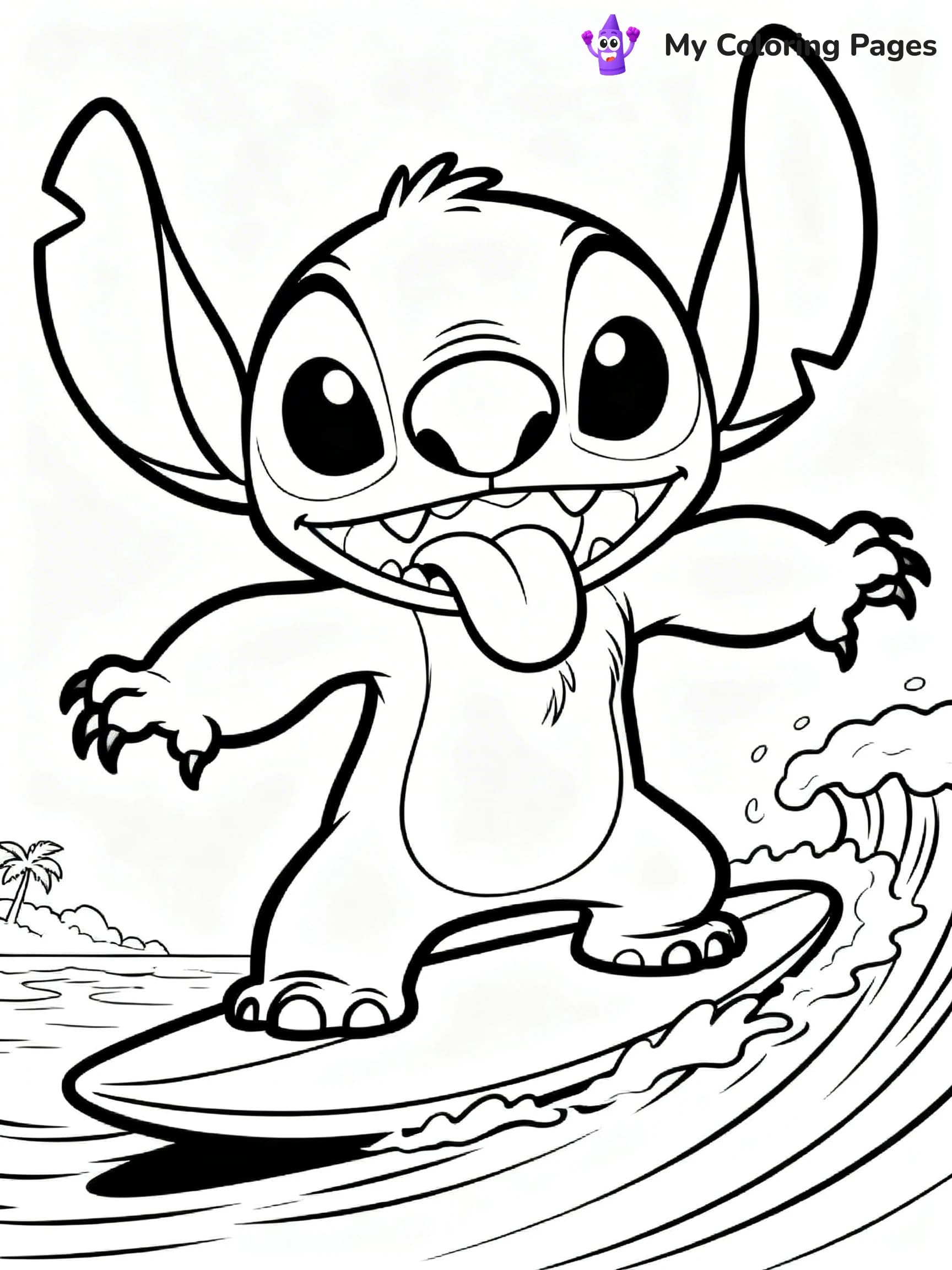 Tsum Tsum Coloring Pages - 12