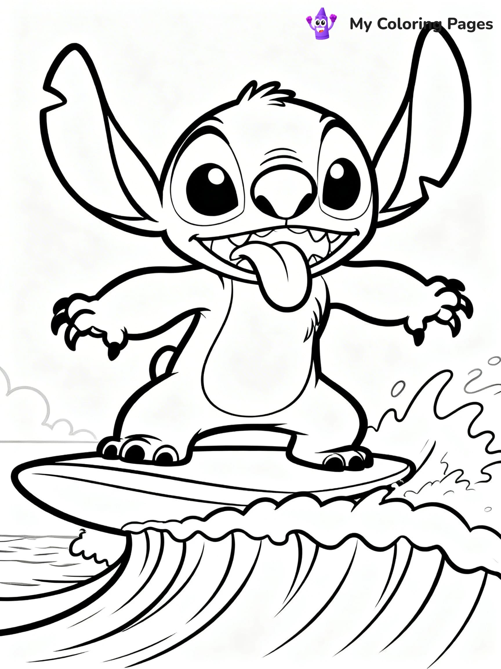 Tsum Tsum Coloring Pages - 11