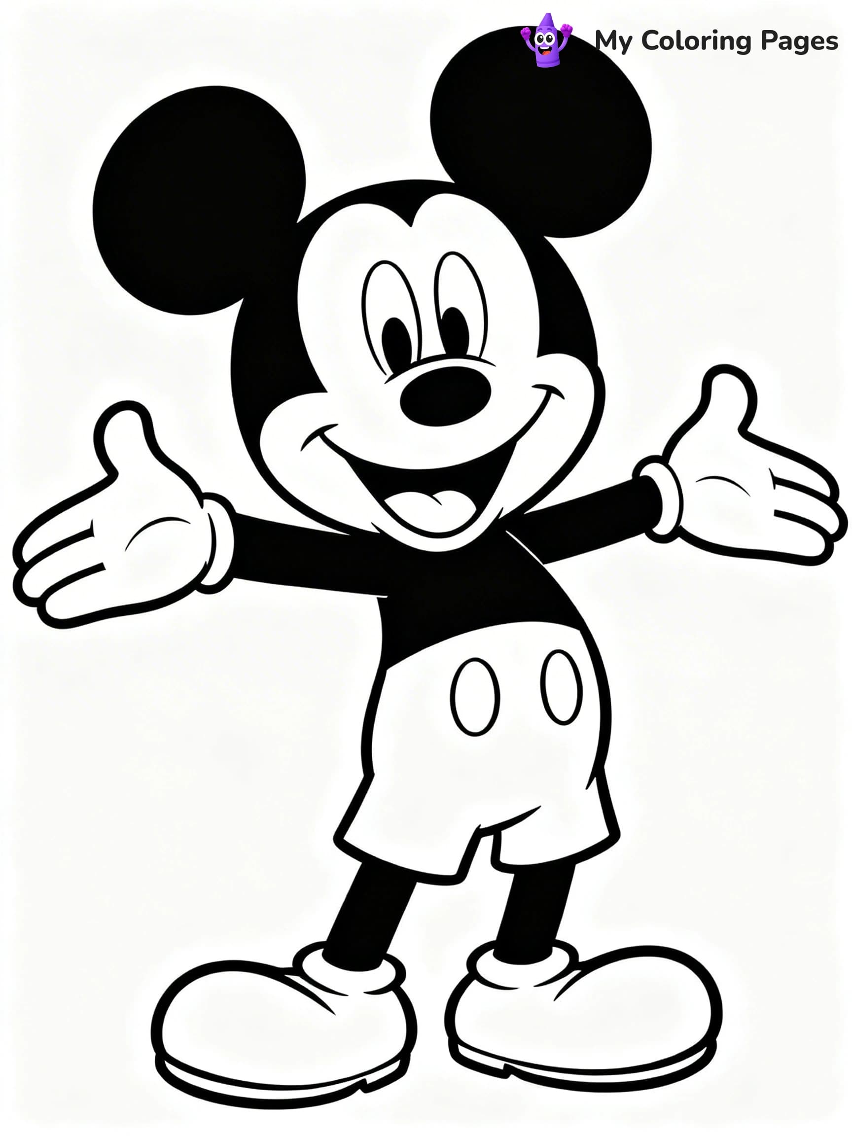 Tsum Tsum Coloring Pages - 4