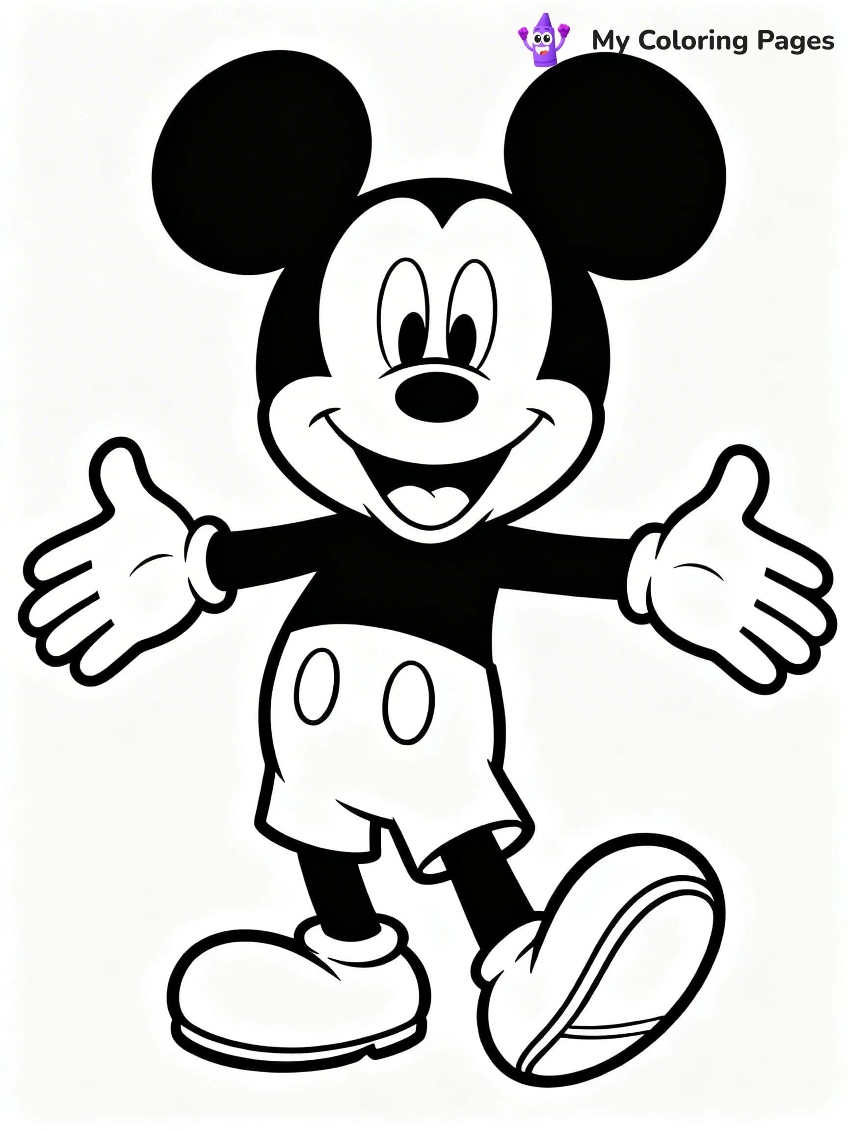 Tsum Tsum Coloring Pages - 3