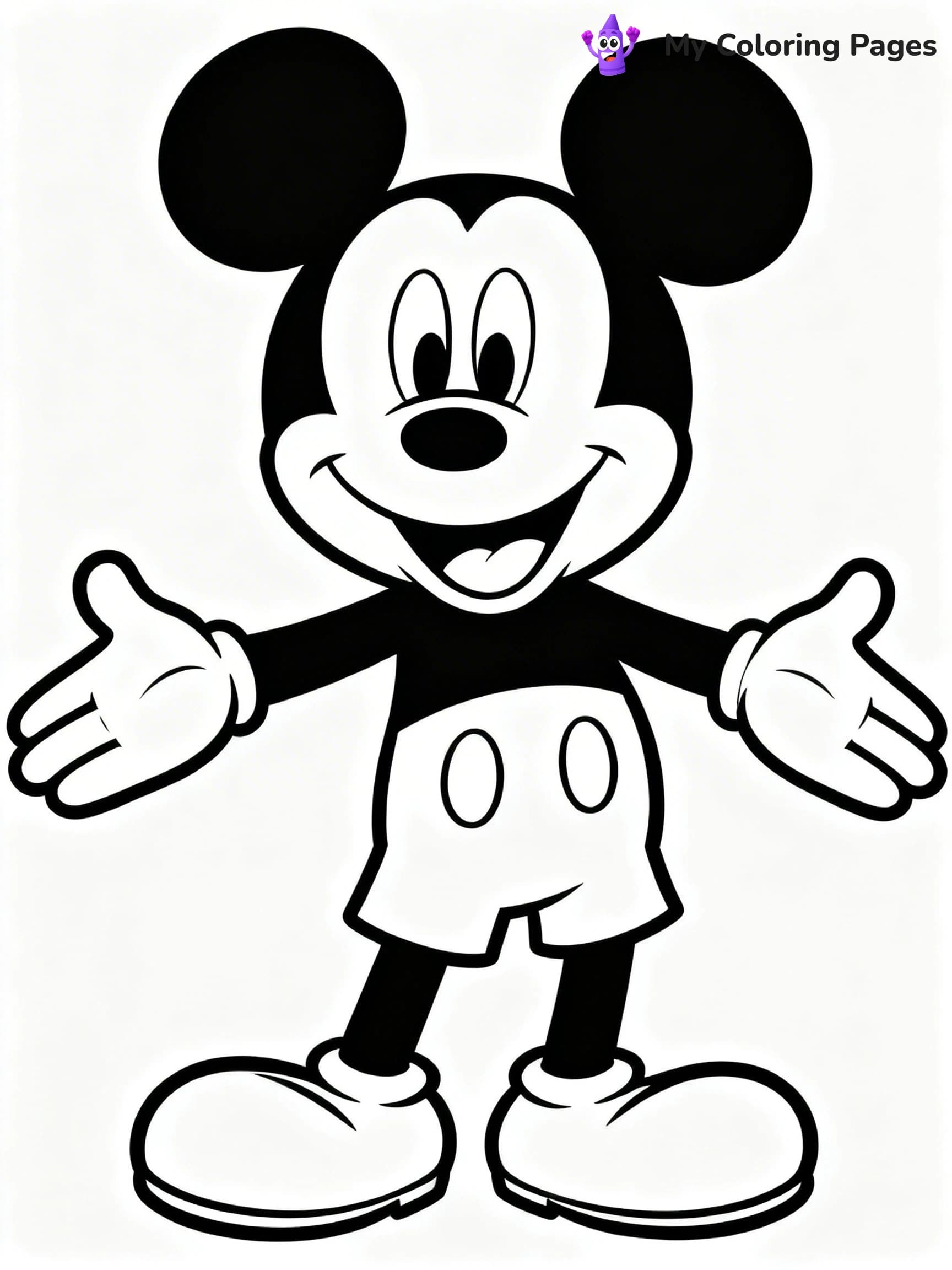 Tsum Tsum Coloring Pages - 2