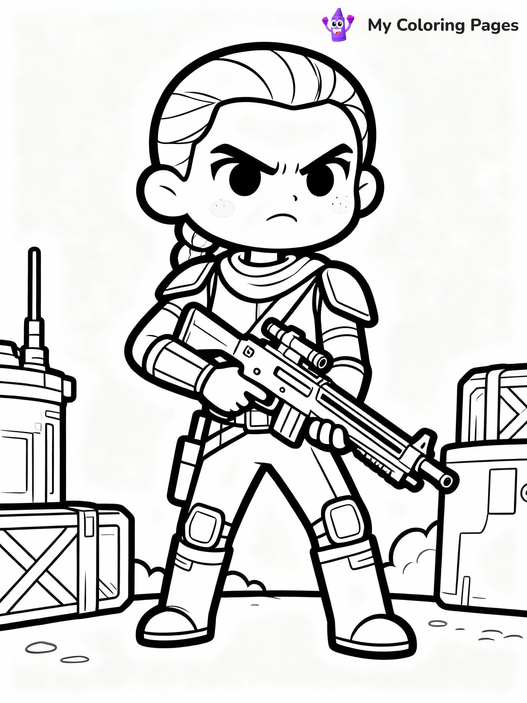 Mandalorian Coloring Pages - 10