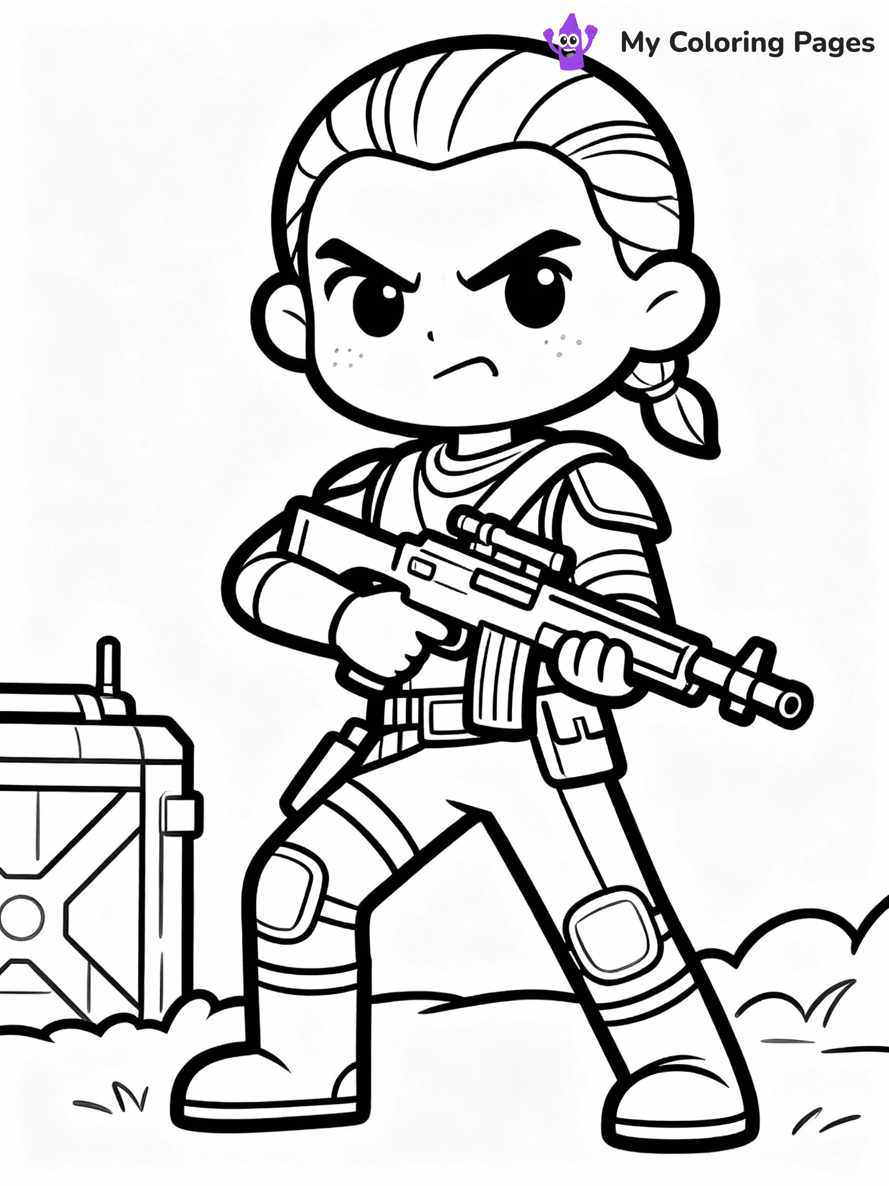 Mandalorian Coloring Pages - 8