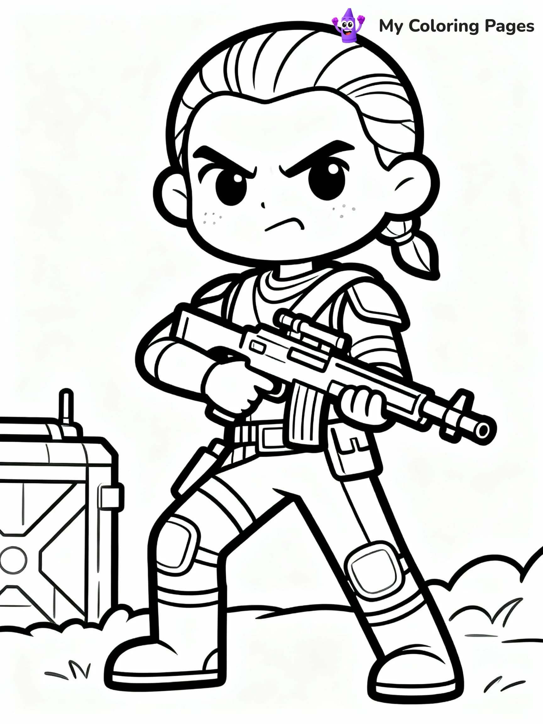 Mandalorian Coloring Pages - 8