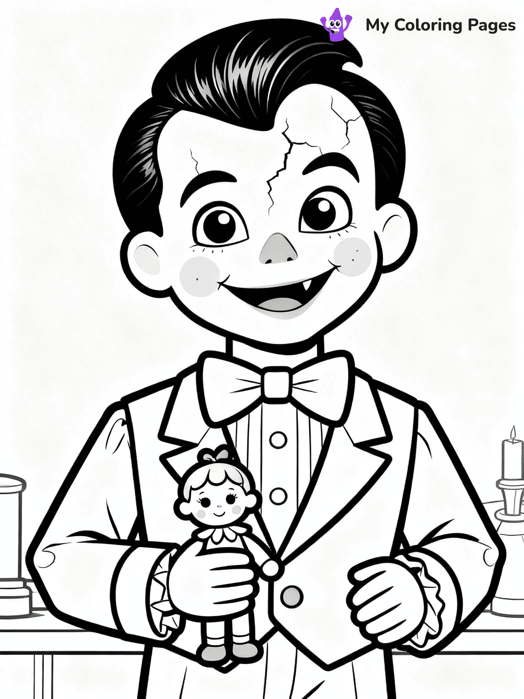Goosebumps Coloring Pages - 16
