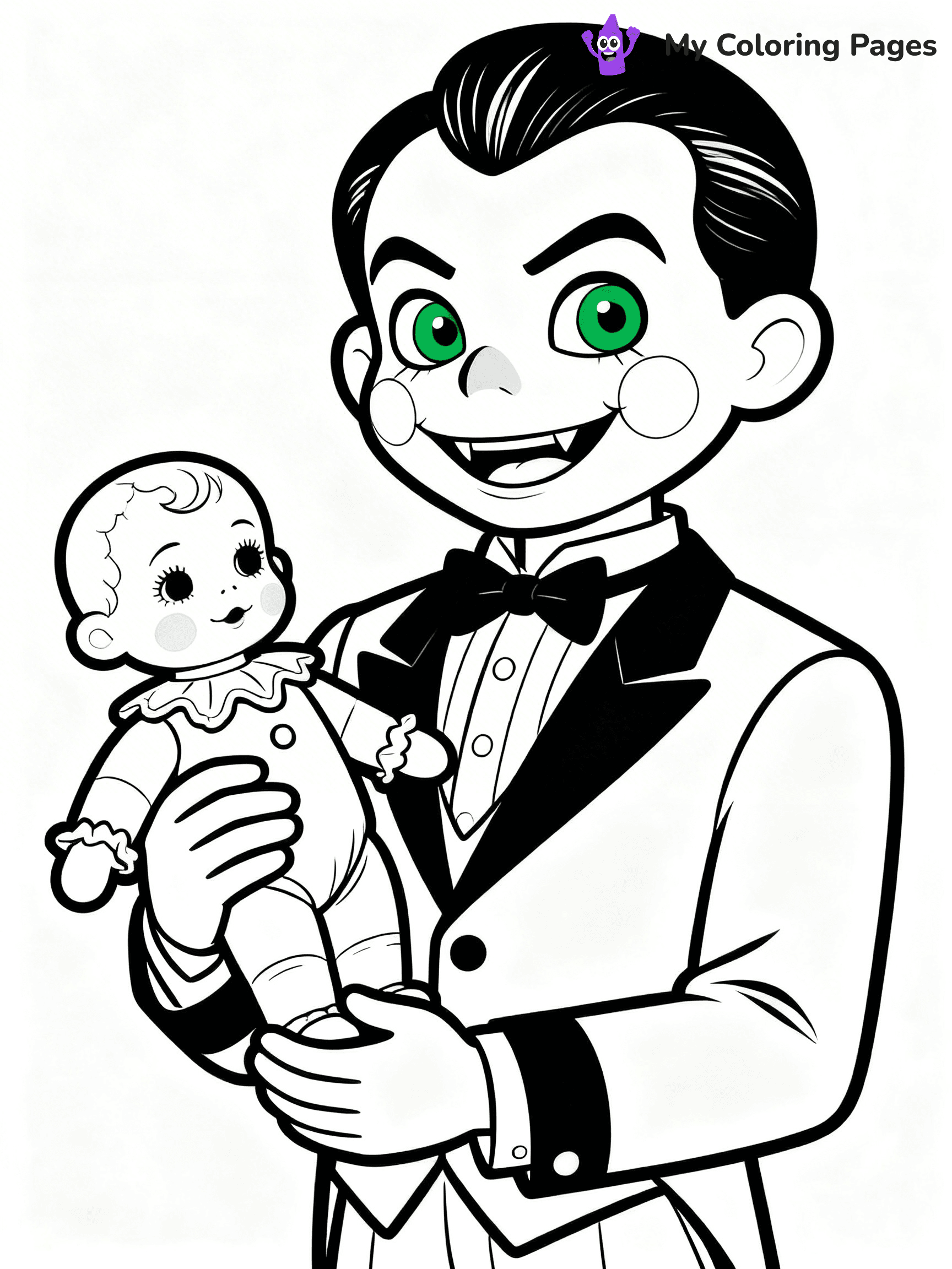 Goosebumps Coloring Pages - 15