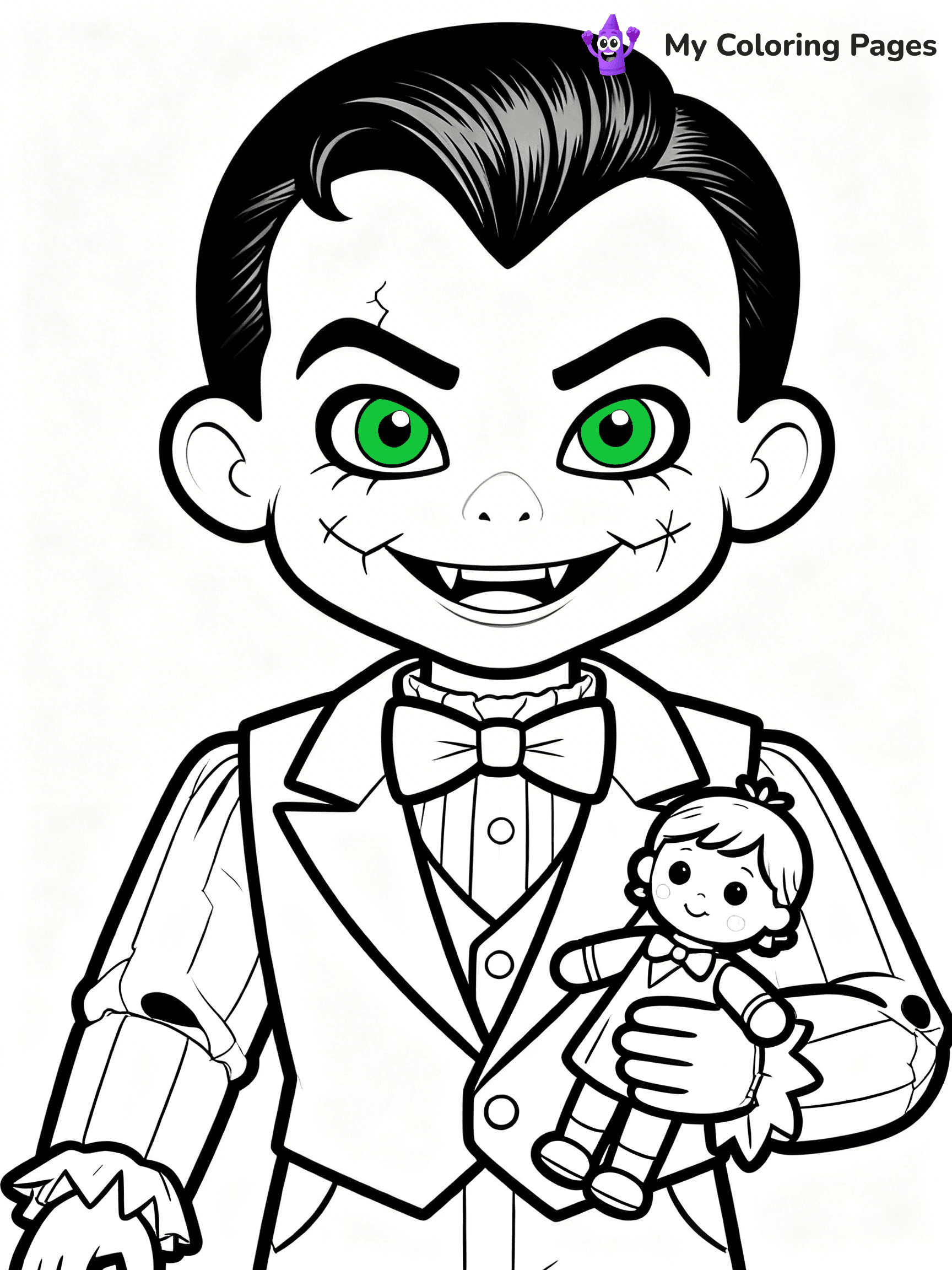 Goosebumps Coloring Pages - 11