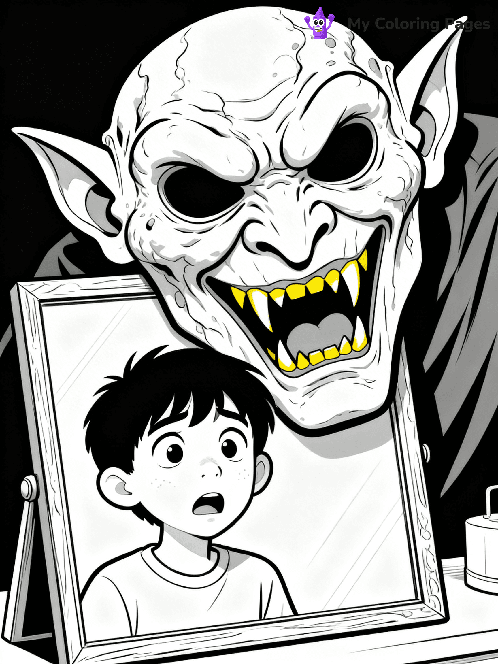 Goosebumps Coloring Pages - 8