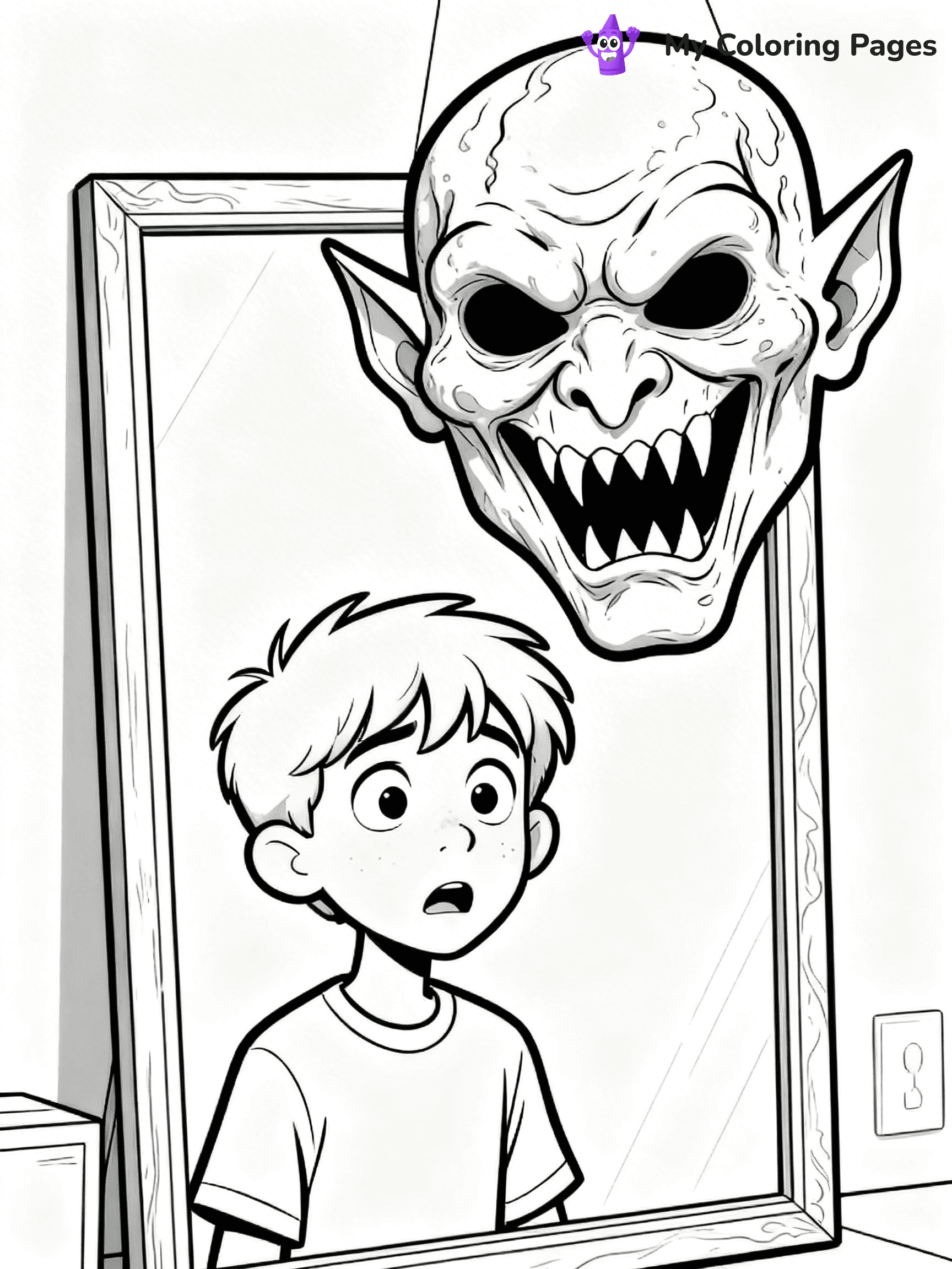 Goosebumps Coloring Pages - 7