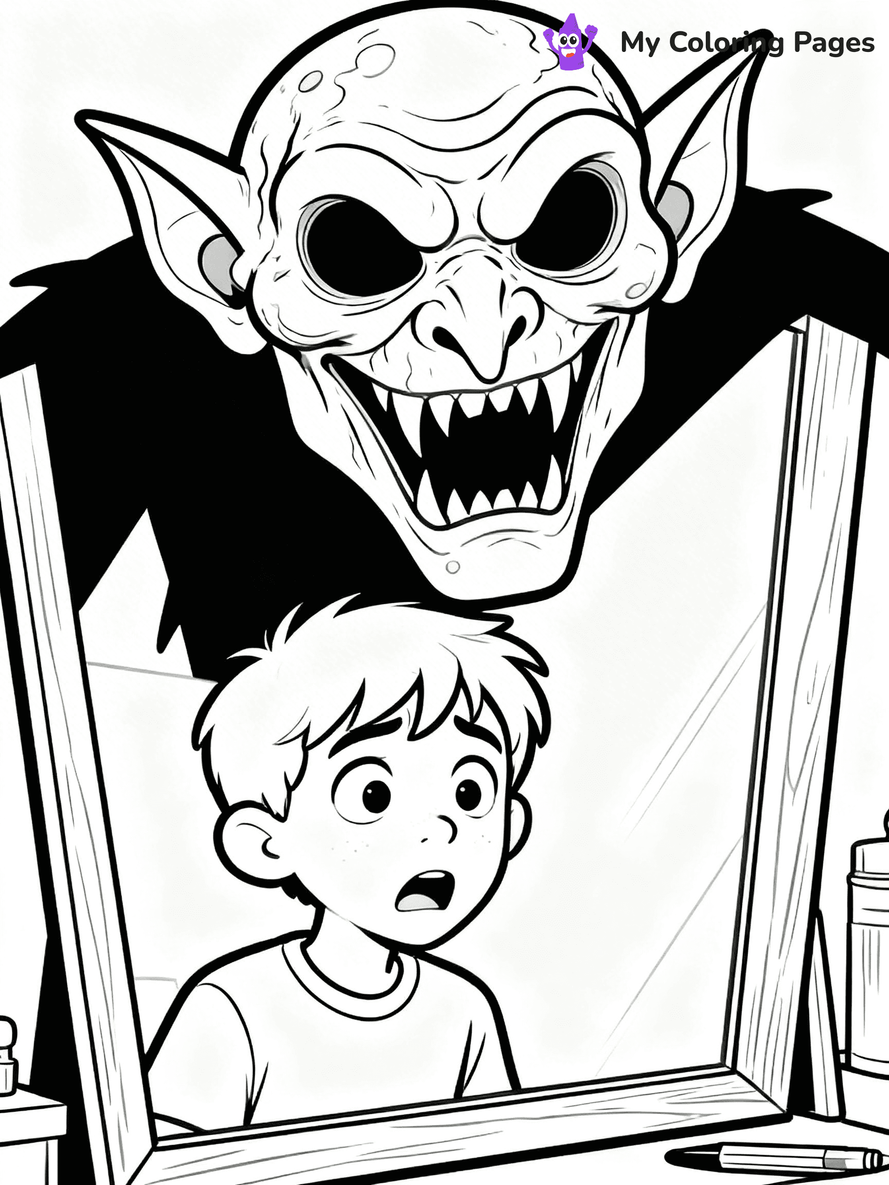 Goosebumps Coloring Pages - 5