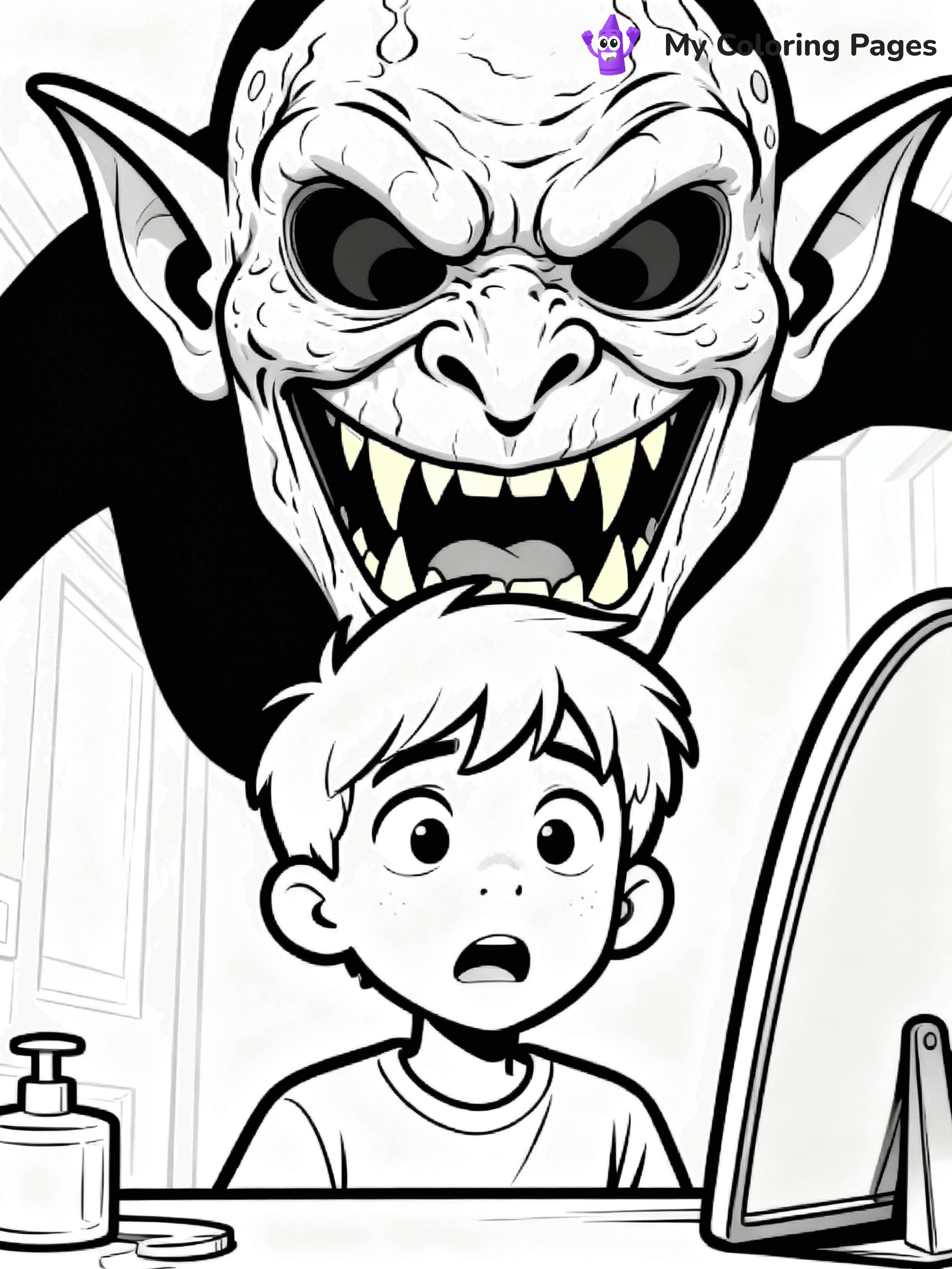 Goosebumps Coloring Pages - 3