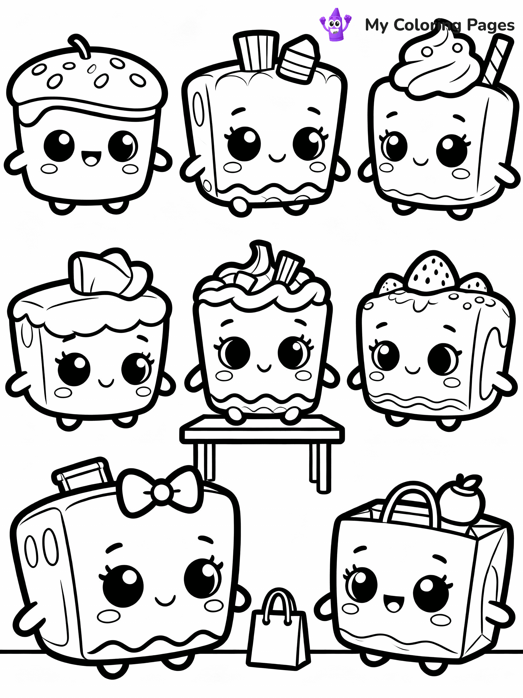 Shopkins Coloring Pages - 73