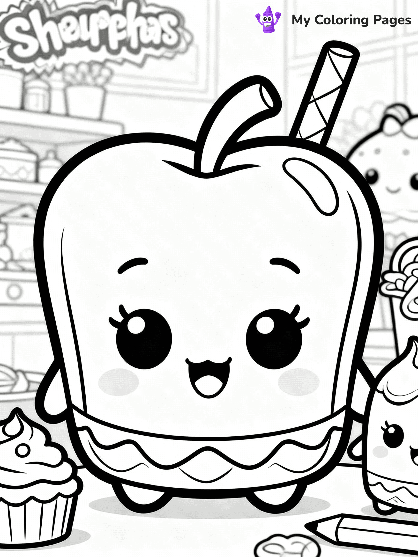 Shopkins Coloring Pages - 72