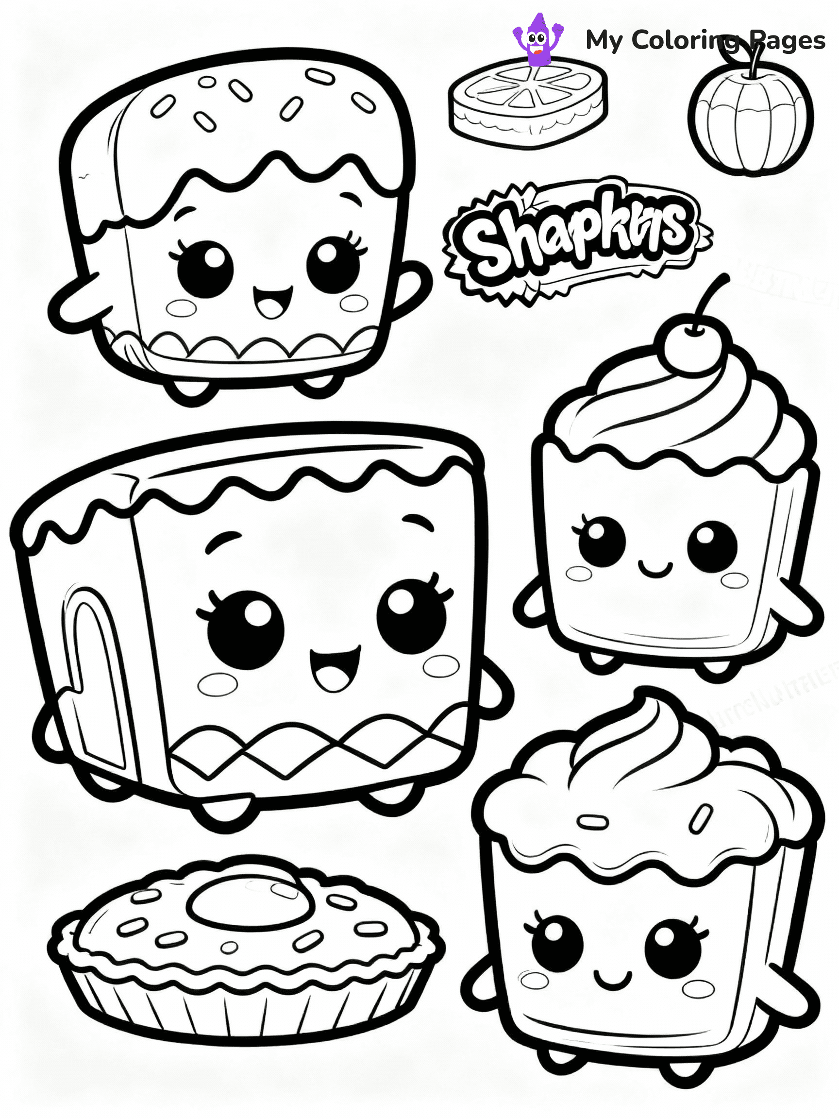 Shopkins Coloring Pages - 71