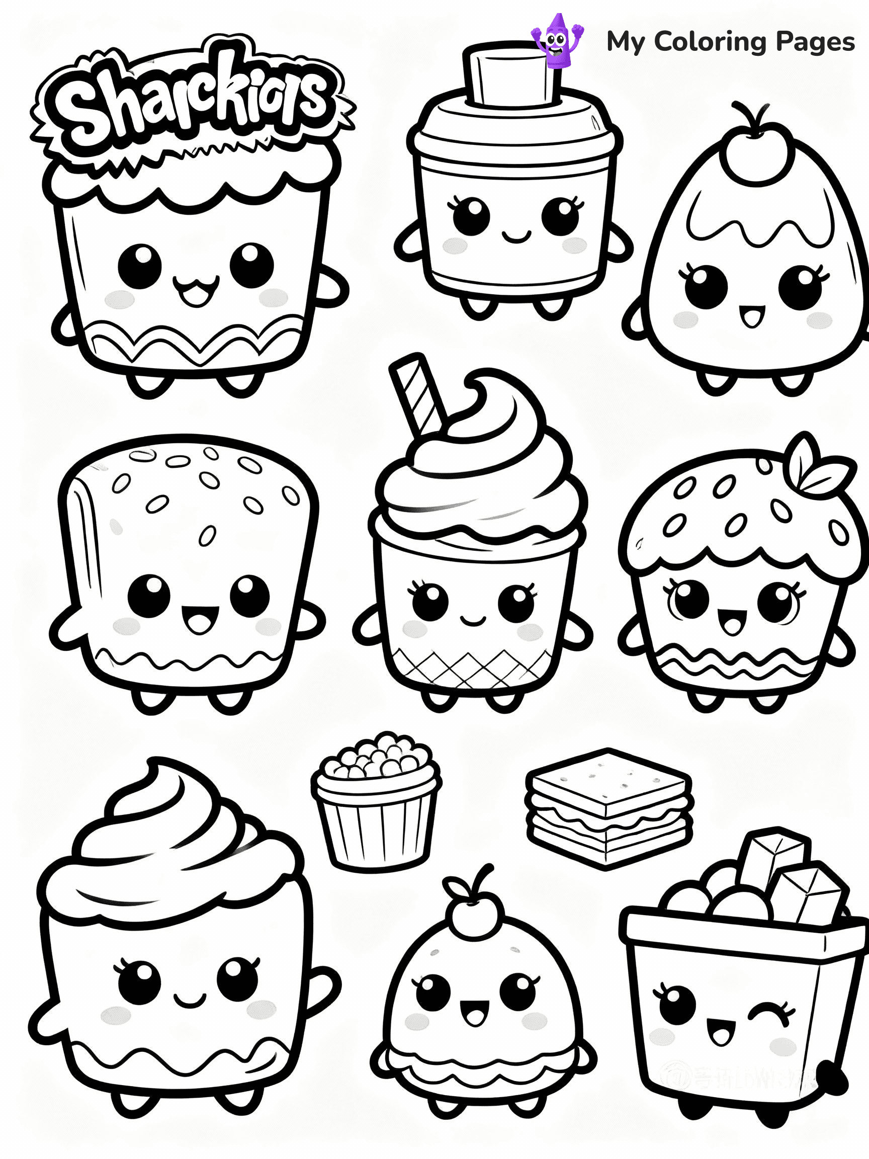 Shopkins Coloring Pages - 63