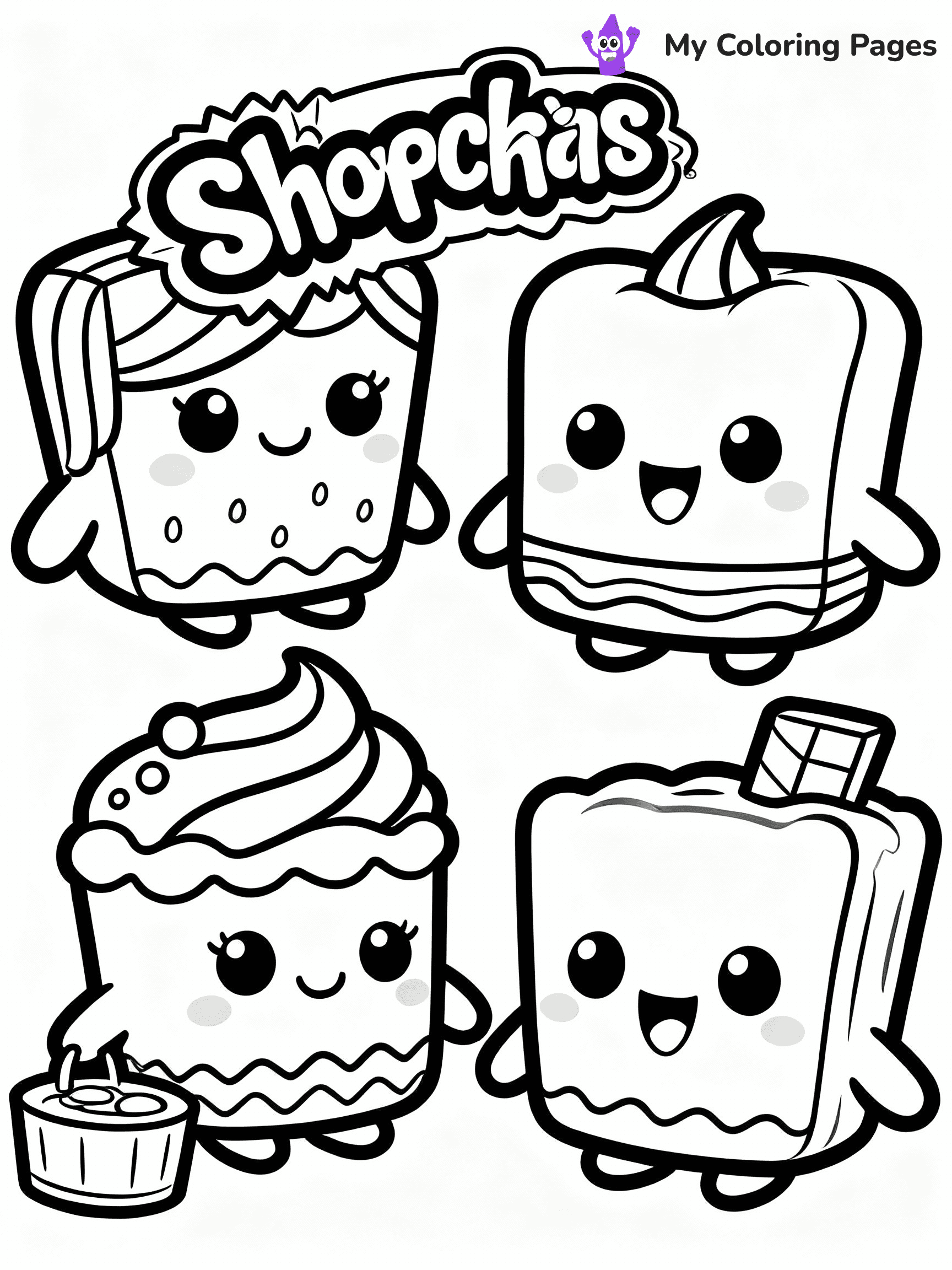 Shopkins Coloring Pages - 62