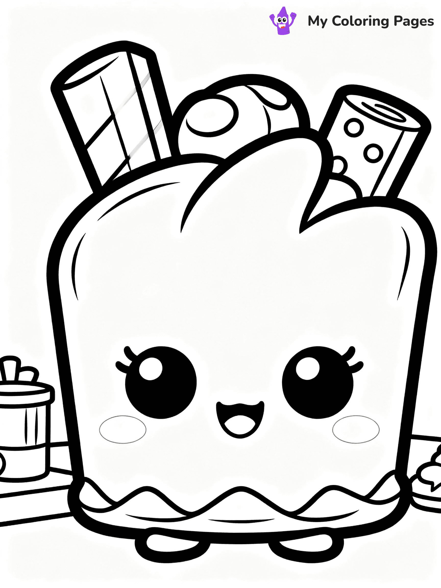 Shopkins Coloring Pages - 60