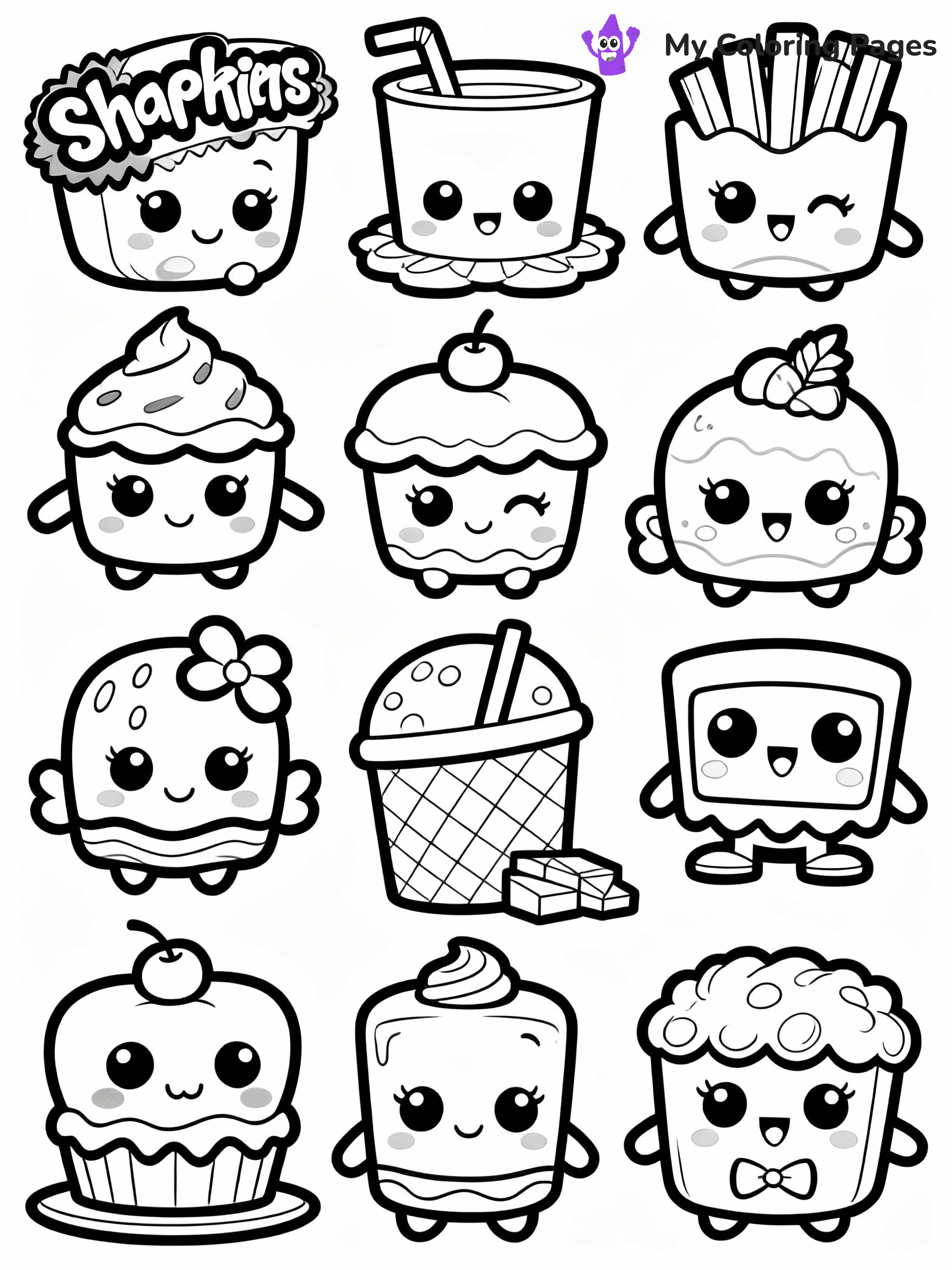 Shopkins Coloring Pages - 58