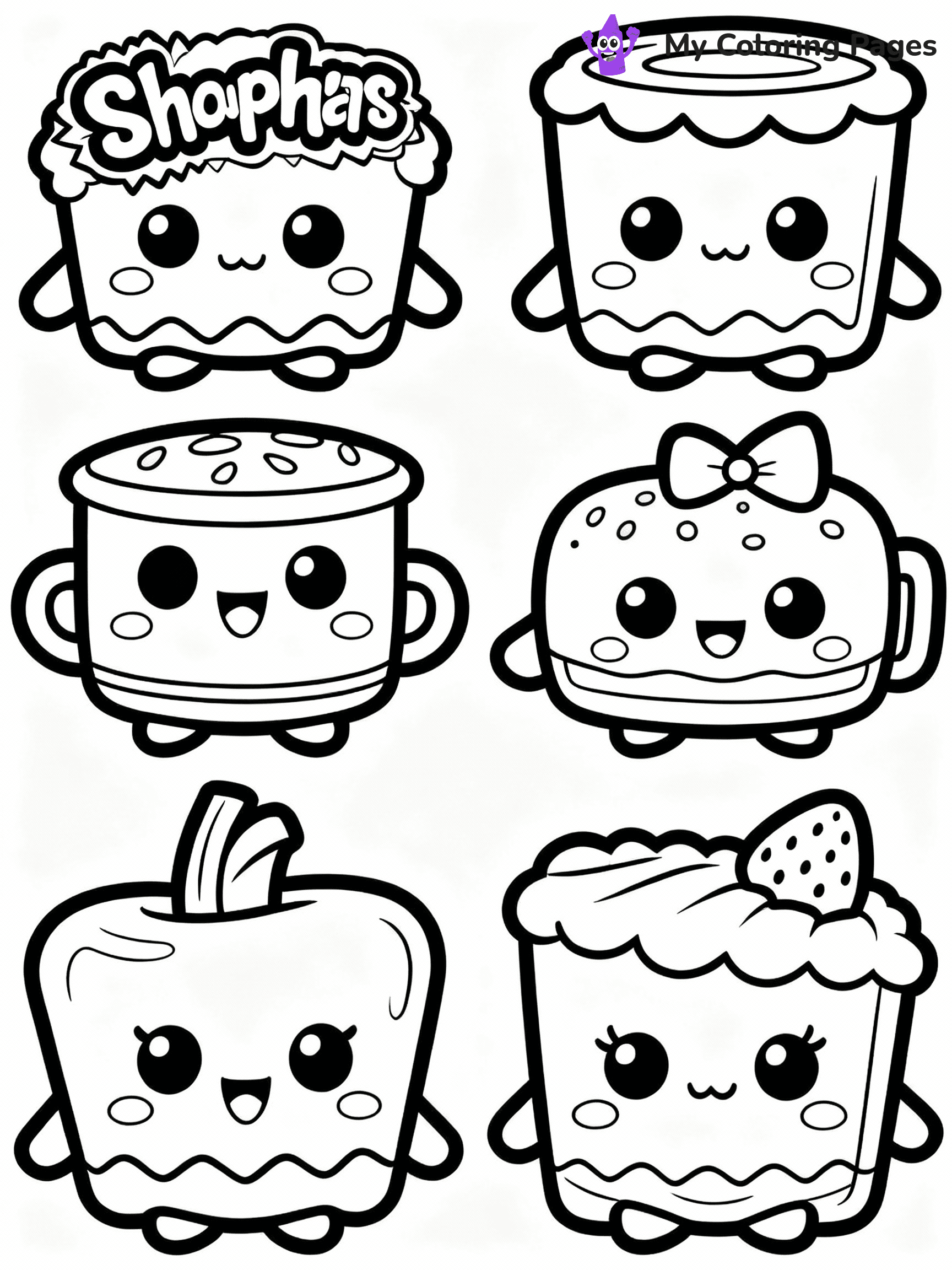Shopkins Coloring Pages - 56