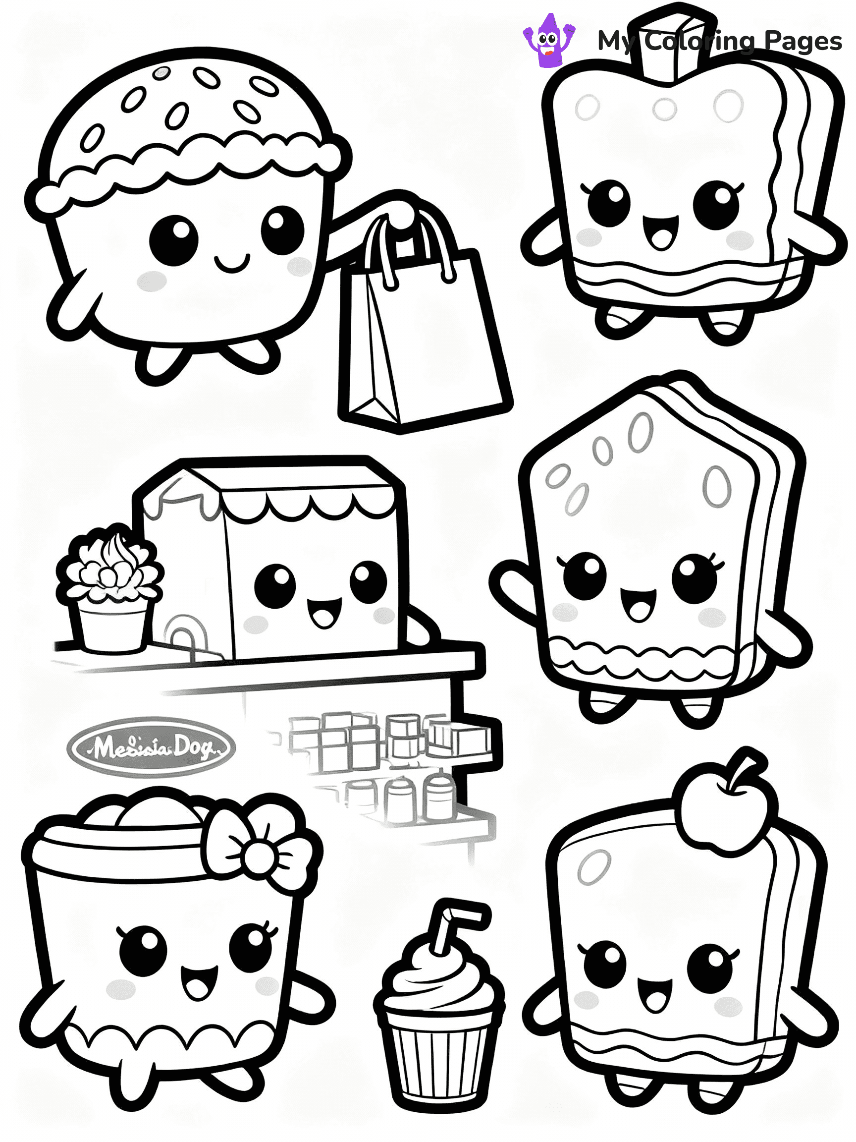 Shopkins Coloring Pages - 54