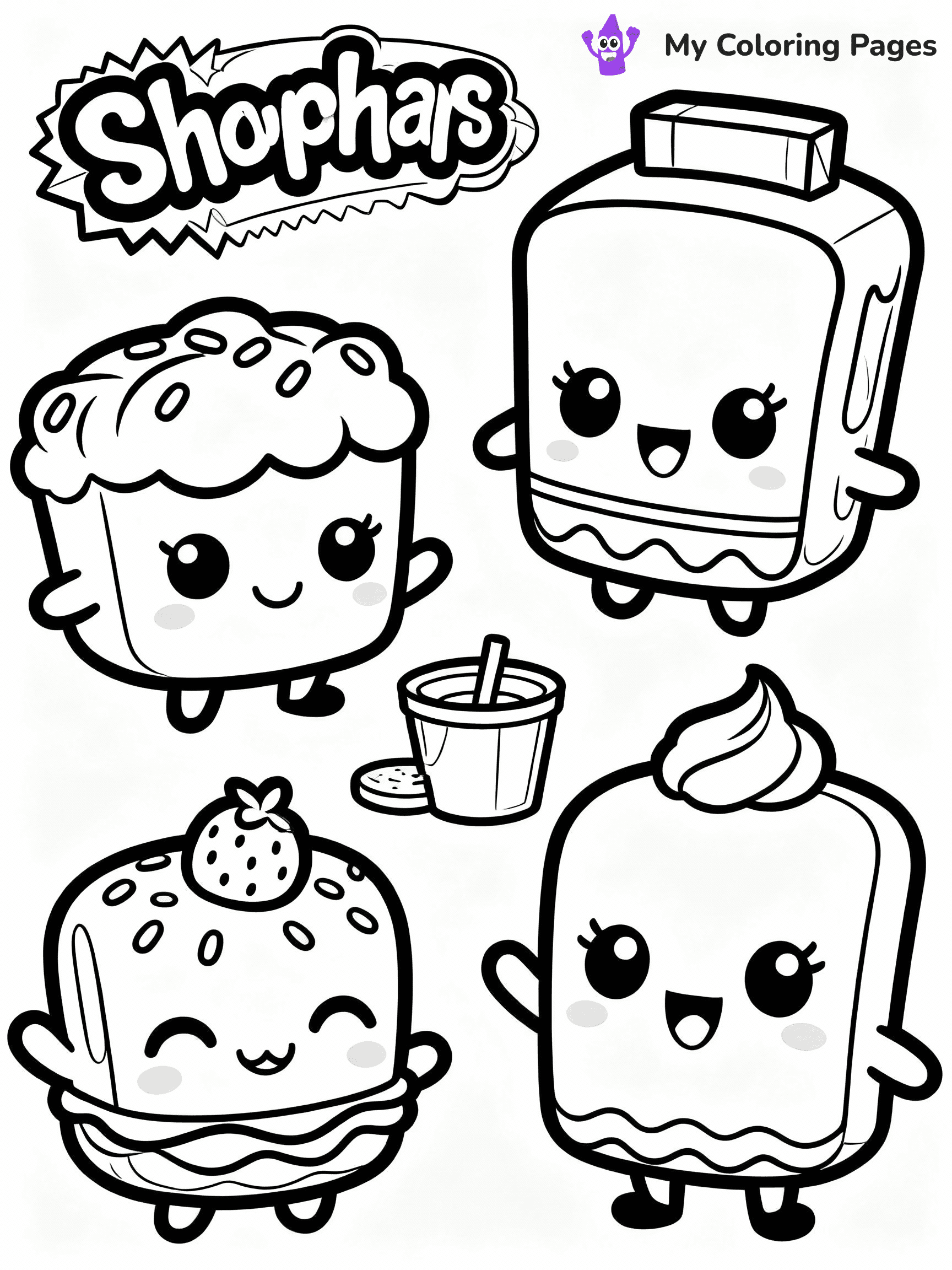 Shopkins Coloring Pages - 53