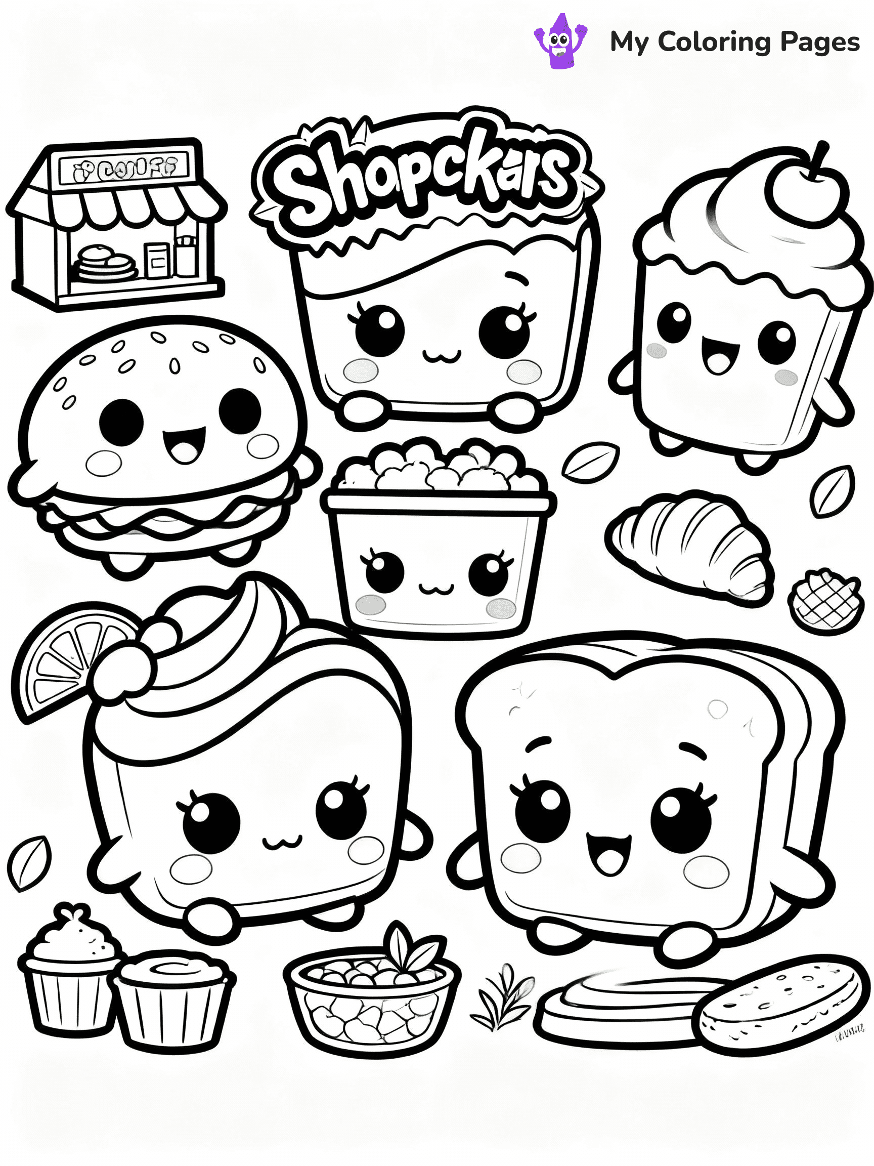 Shopkins Coloring Pages - 52