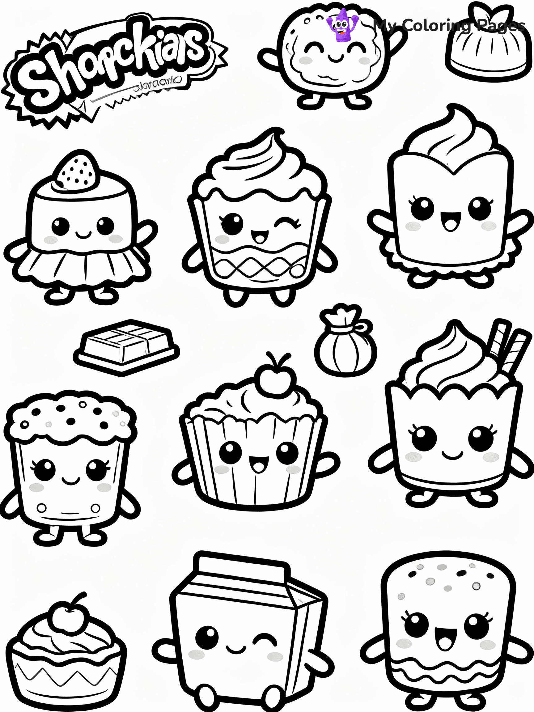Shopkins Coloring Pages - 51
