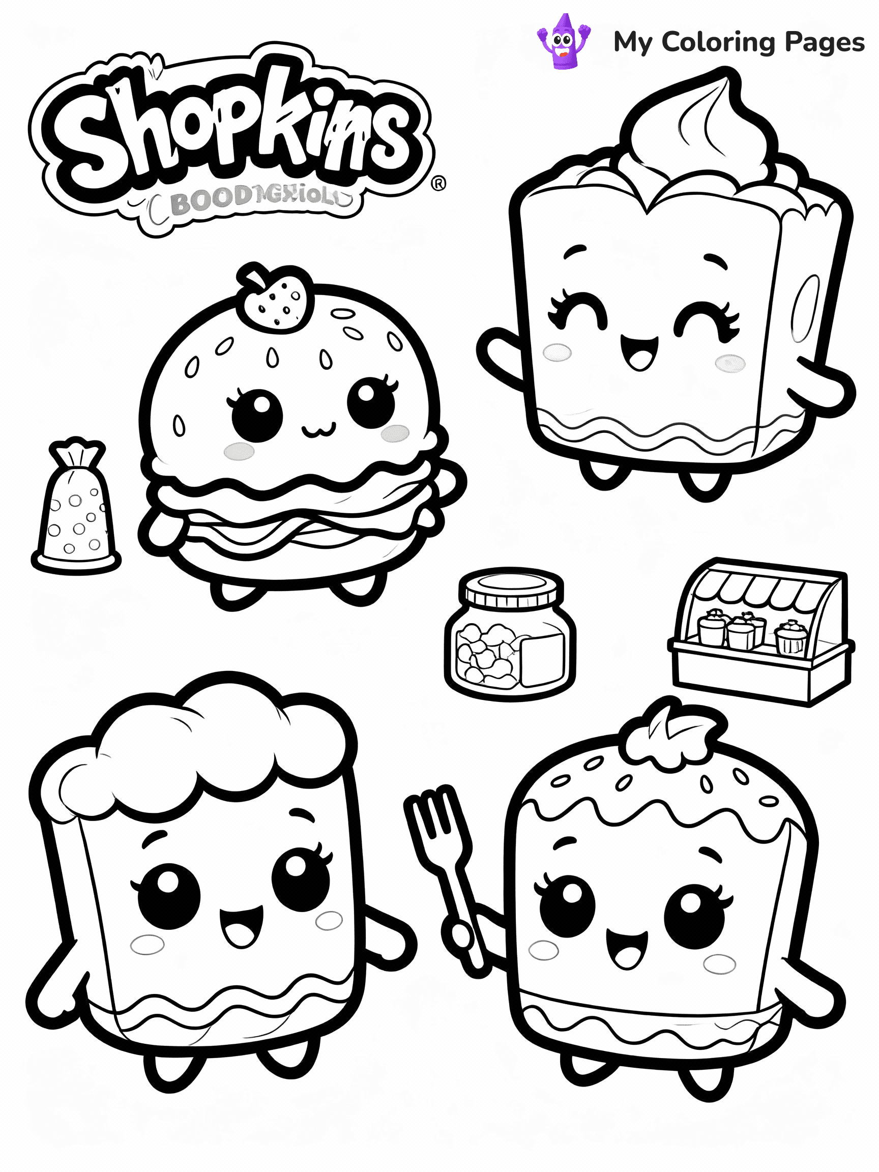 Shopkins Coloring Pages - 49