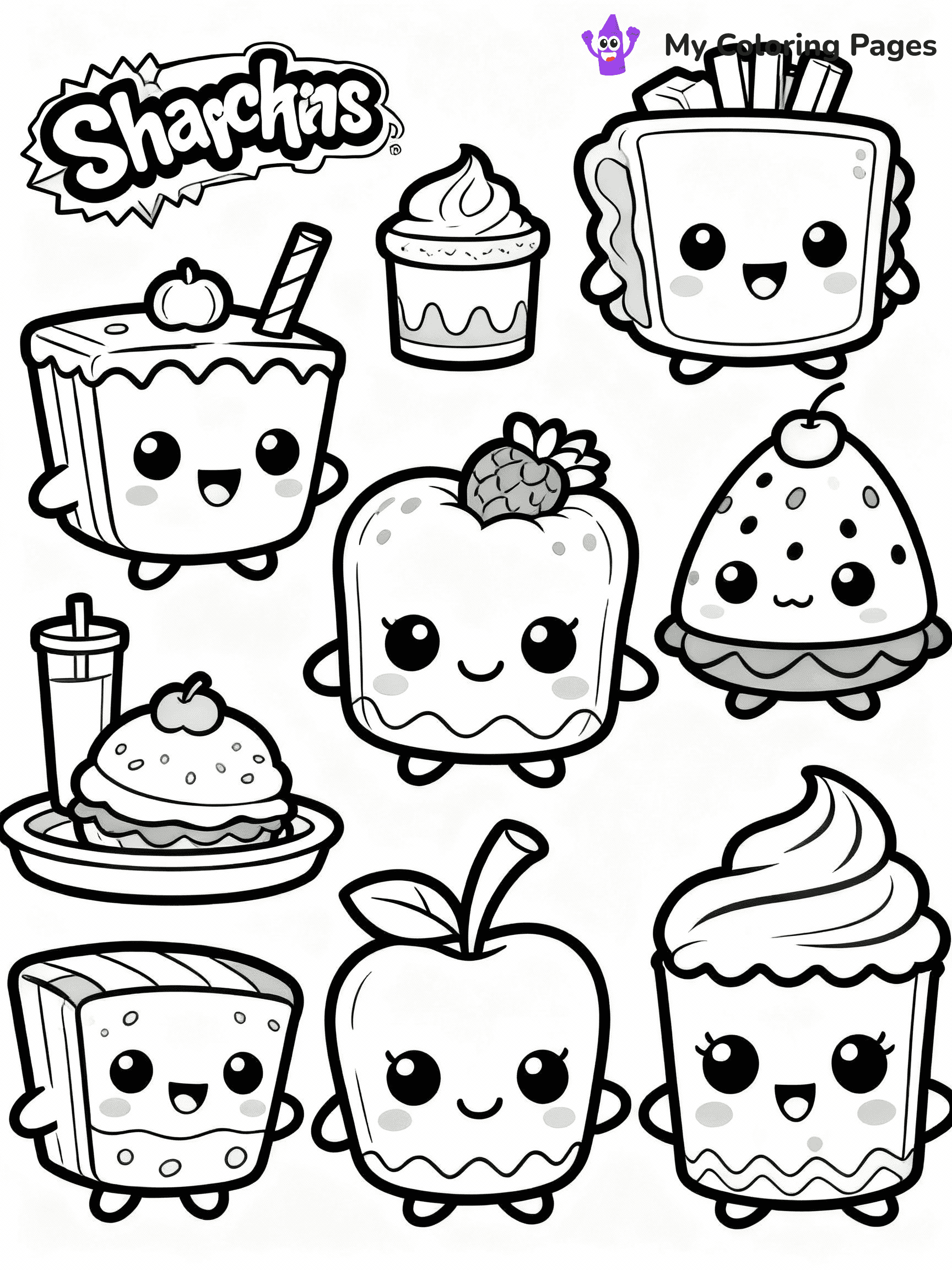 Shopkins Coloring Pages - 48