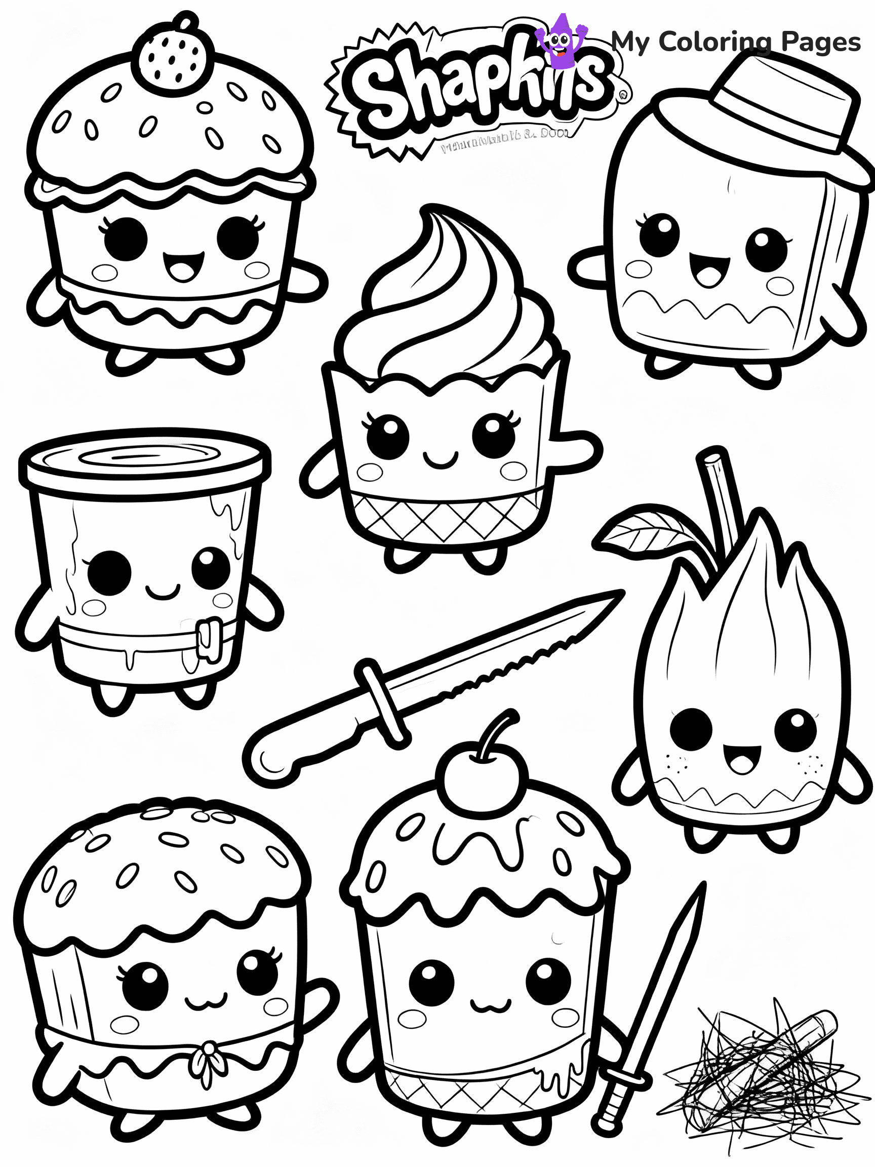Shopkins Coloring Pages - 43