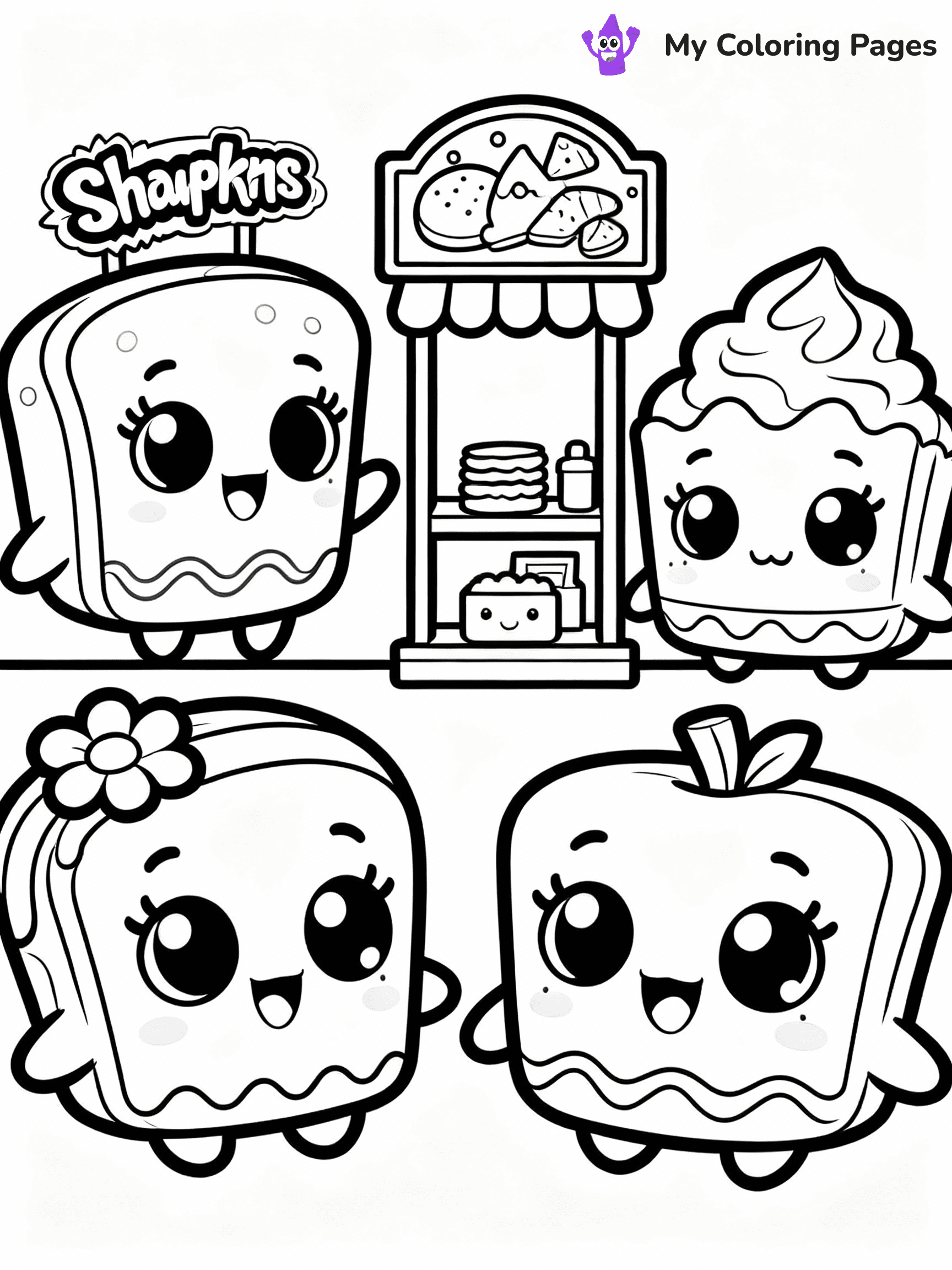 Shopkins Coloring Pages - 40