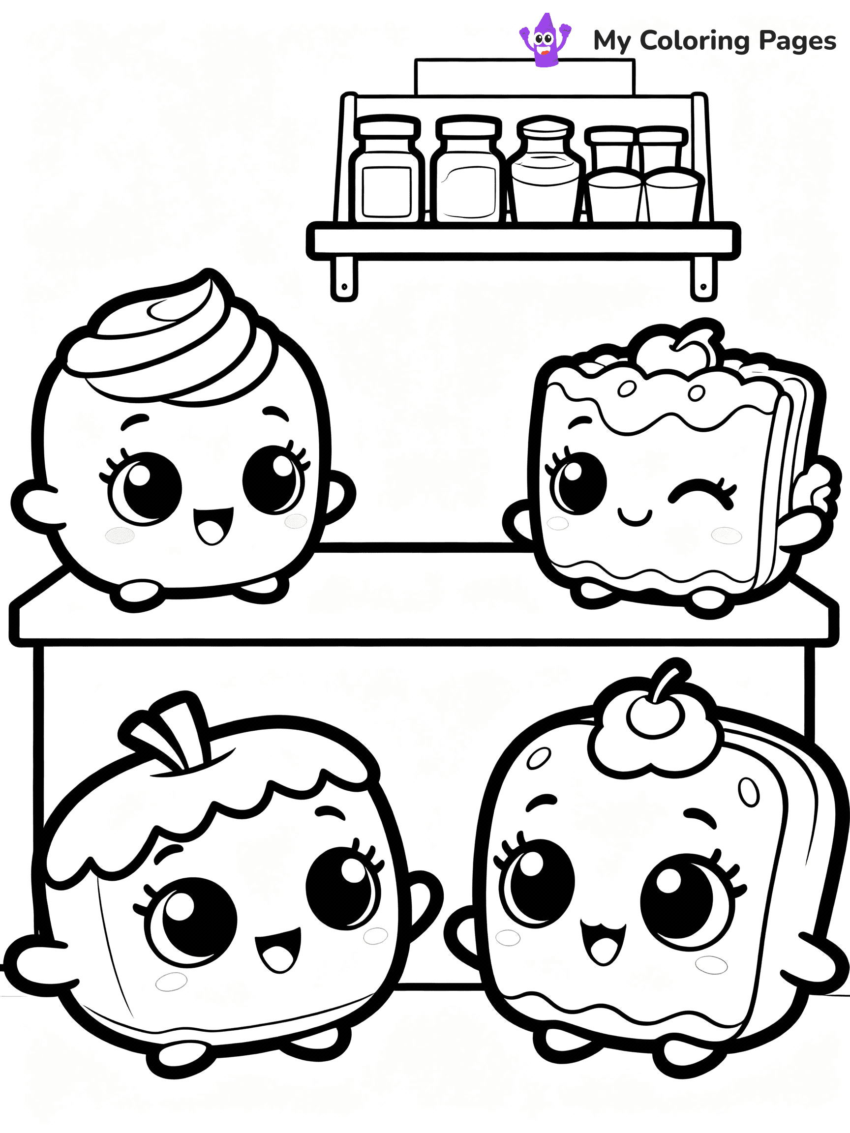Shopkins Coloring Pages - 39