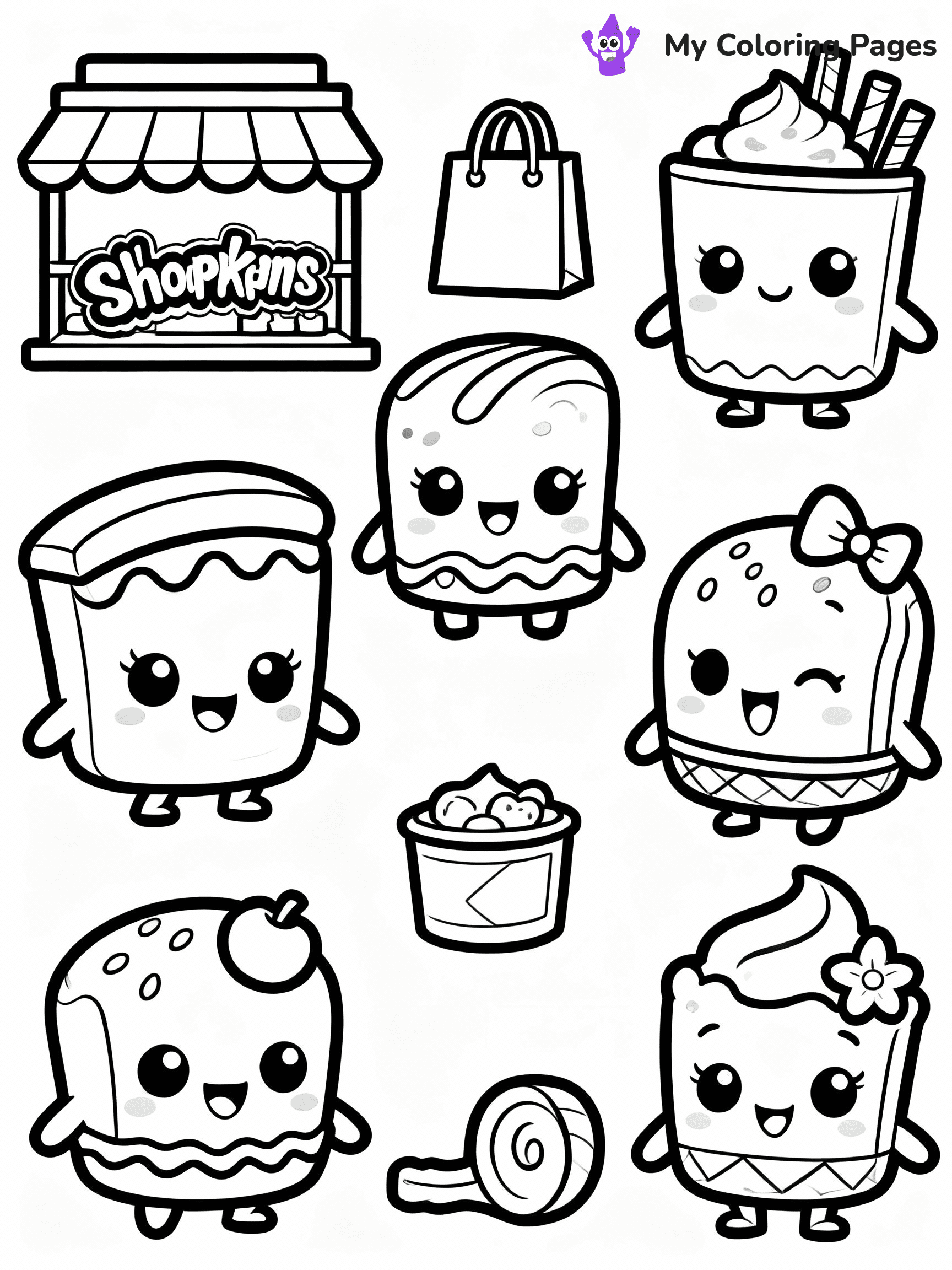 Shopkins Coloring Pages - 35