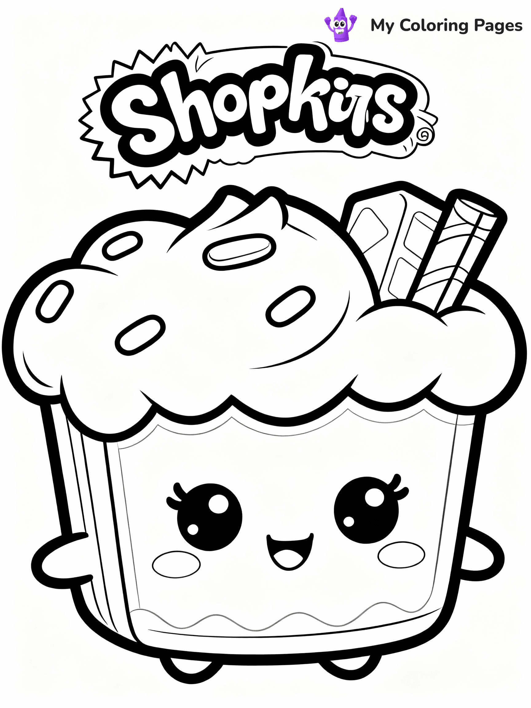Shopkins Coloring Pages - 26