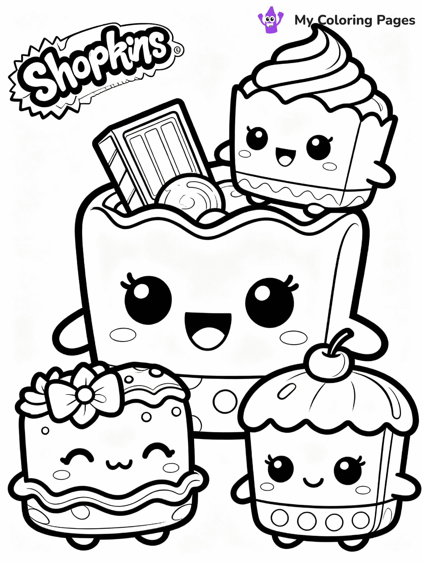 Shopkins Coloring Pages - 25