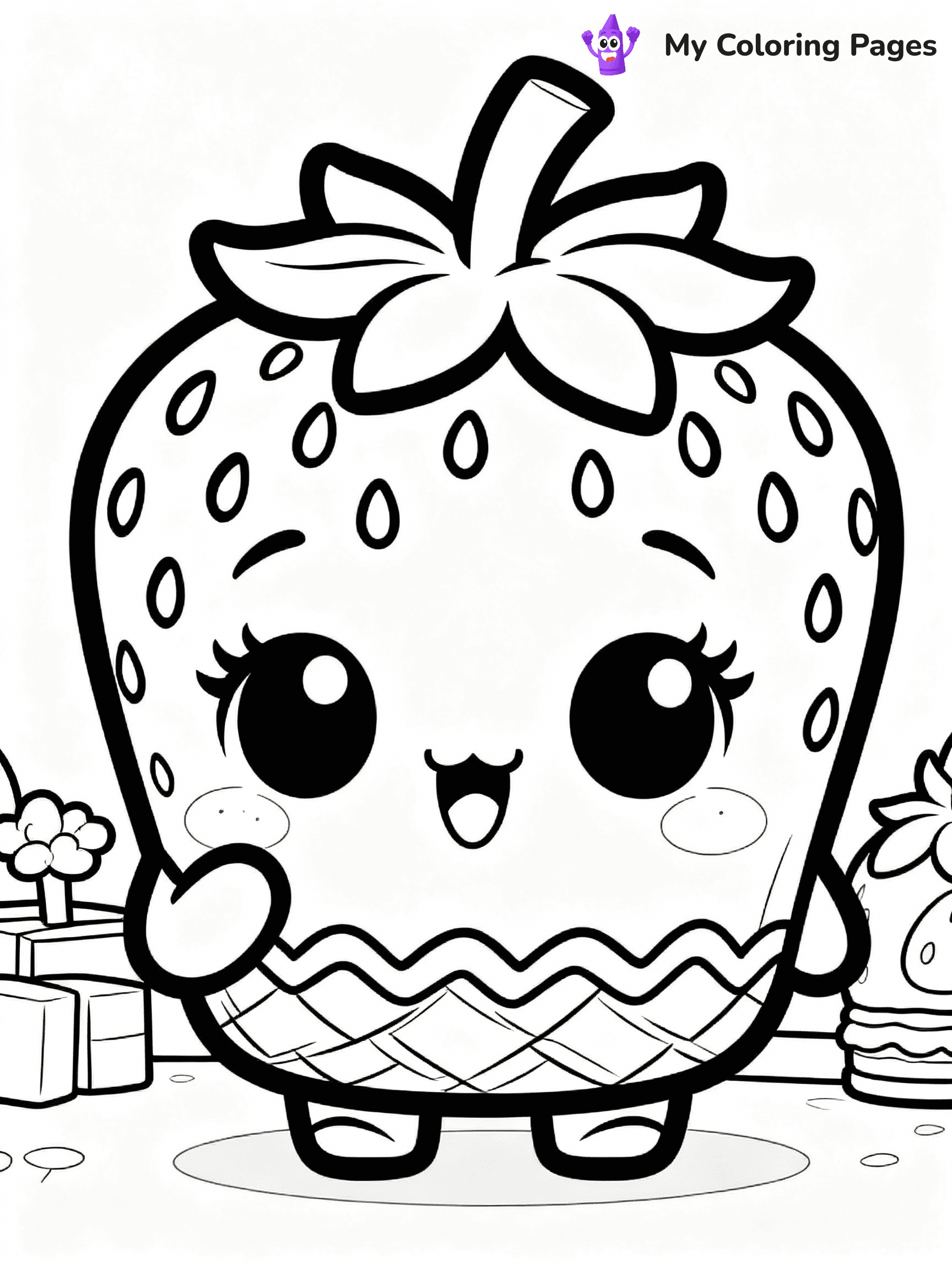 Shopkins Coloring Pages - 17