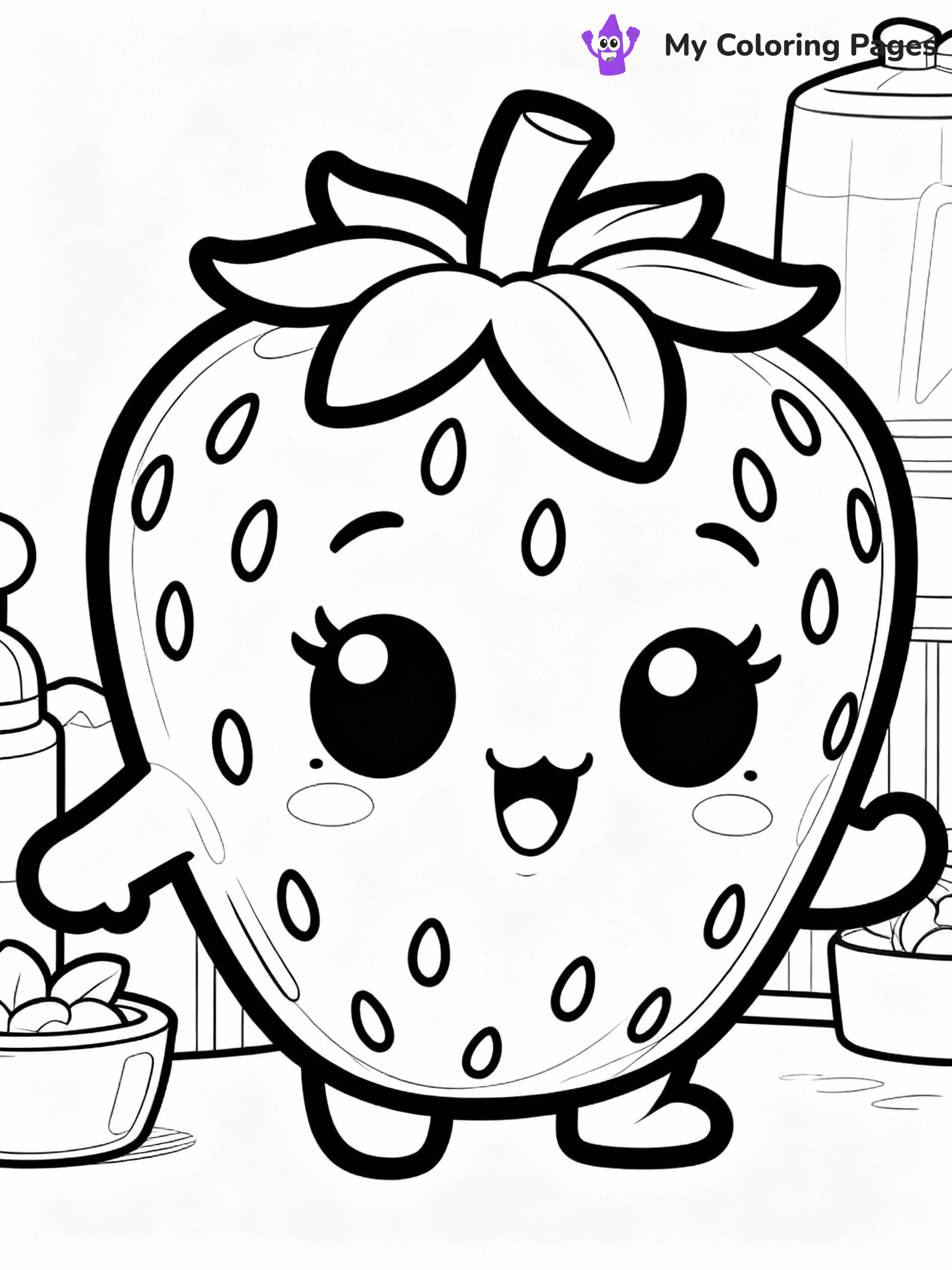 Shopkins Coloring Pages - 15