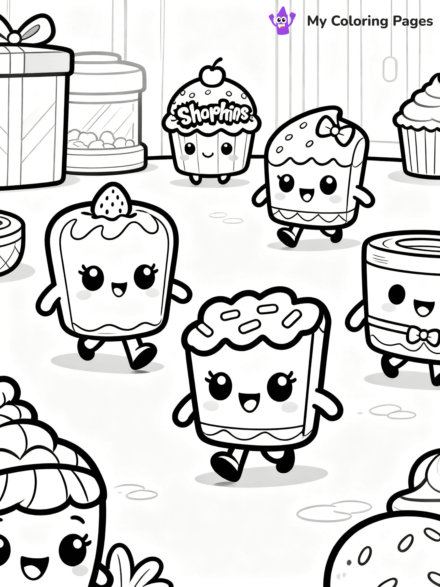Shopkins Coloring Pages - 14
