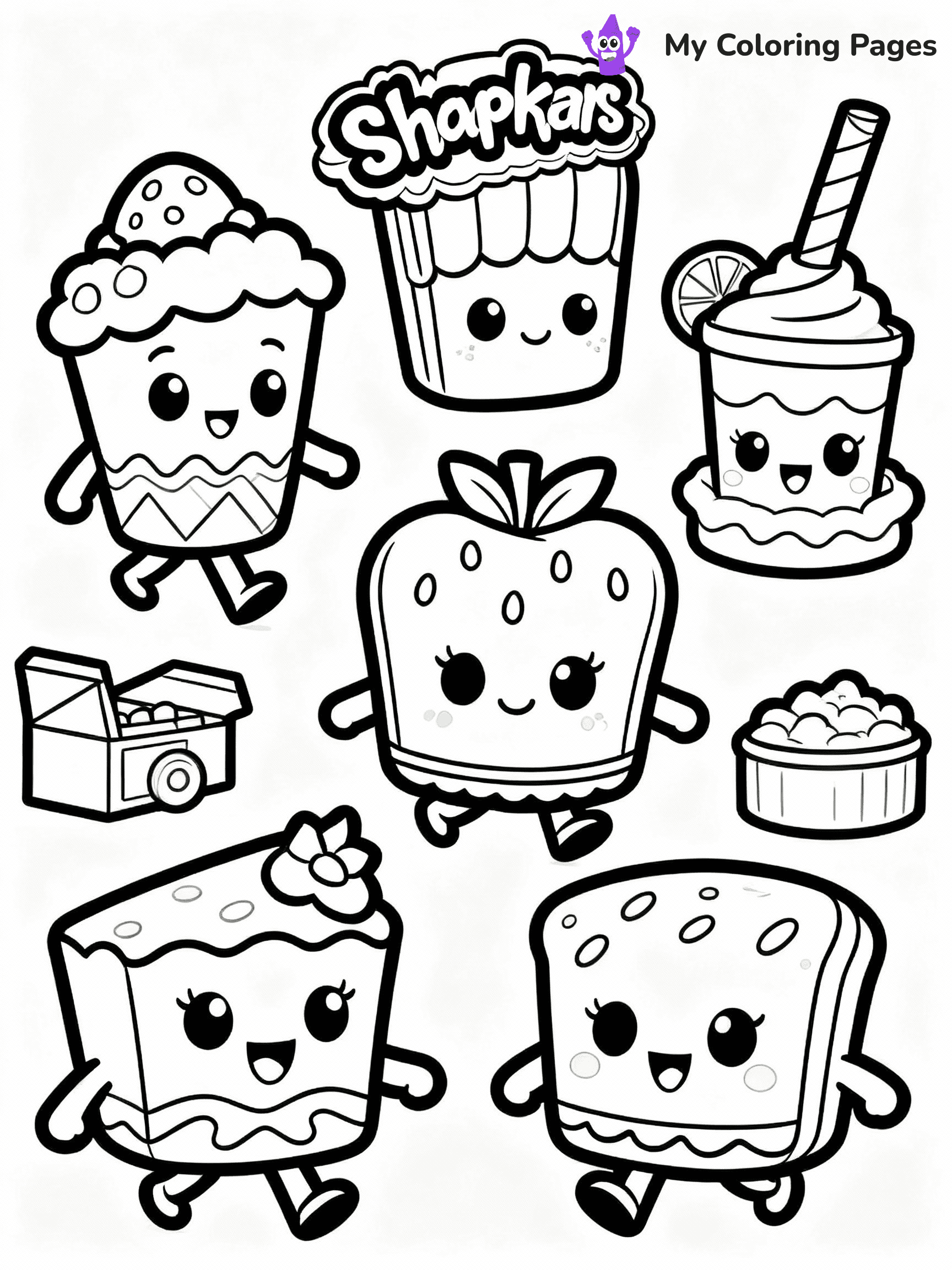 Shopkins Coloring Pages - 10
