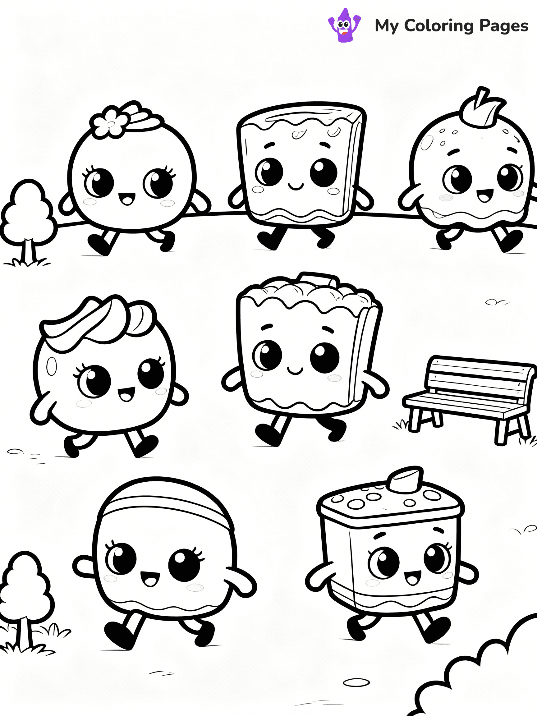 Shopkins Coloring Pages - 6