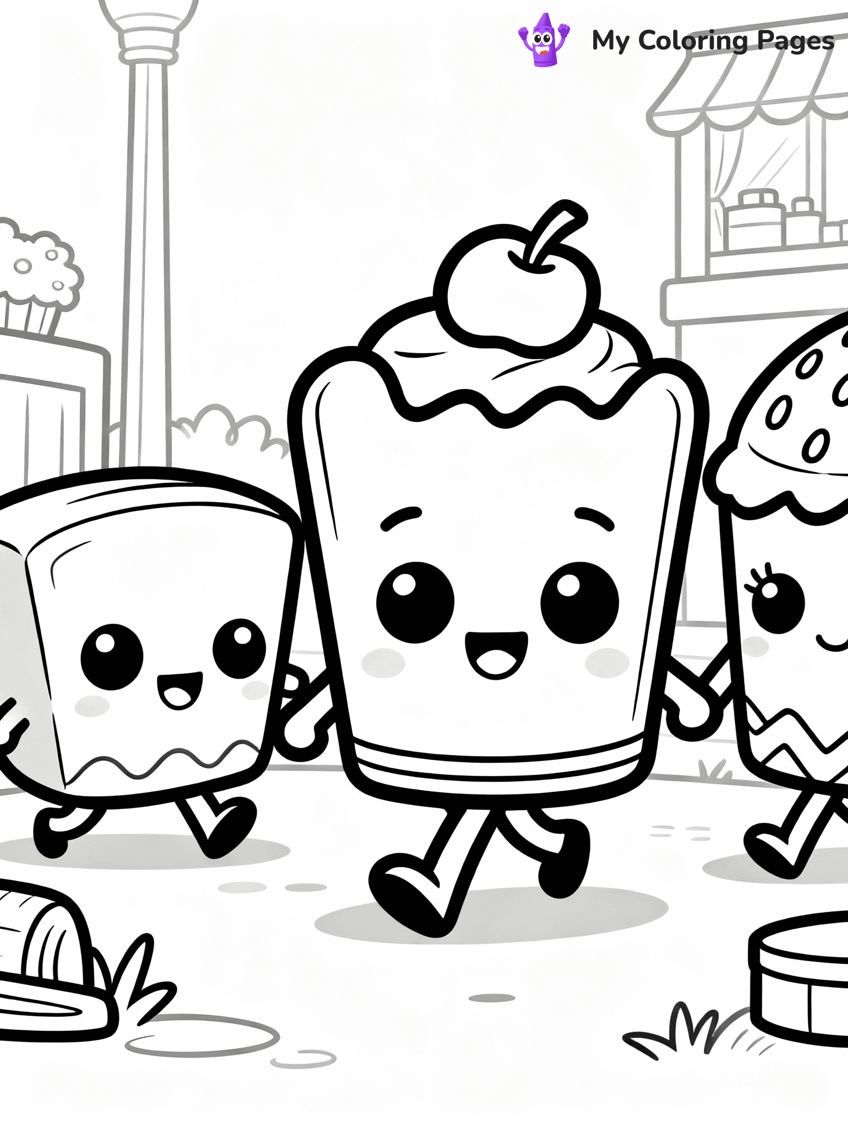 Shopkins Coloring Pages - 4