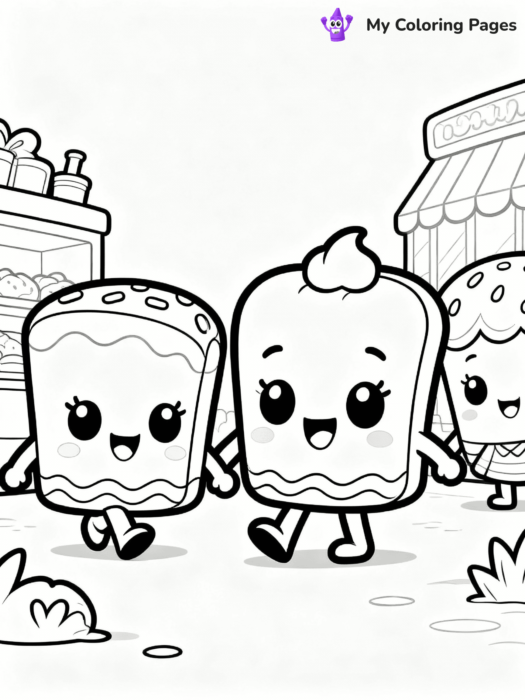 Shopkins Coloring Pages - 3