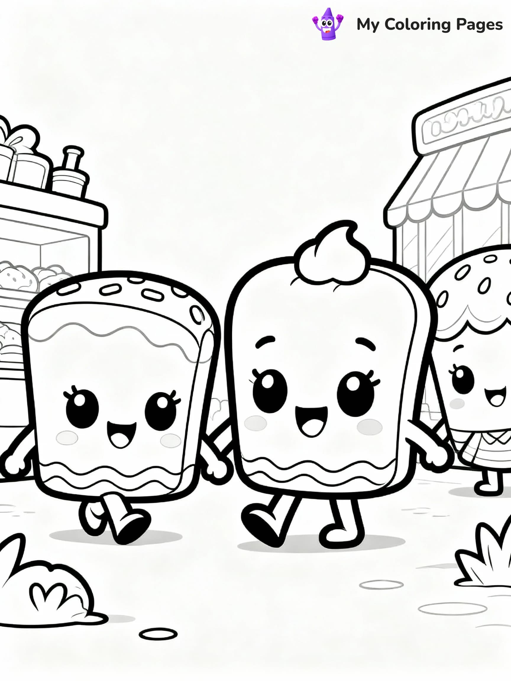 Shopkins Coloring Pages - 3