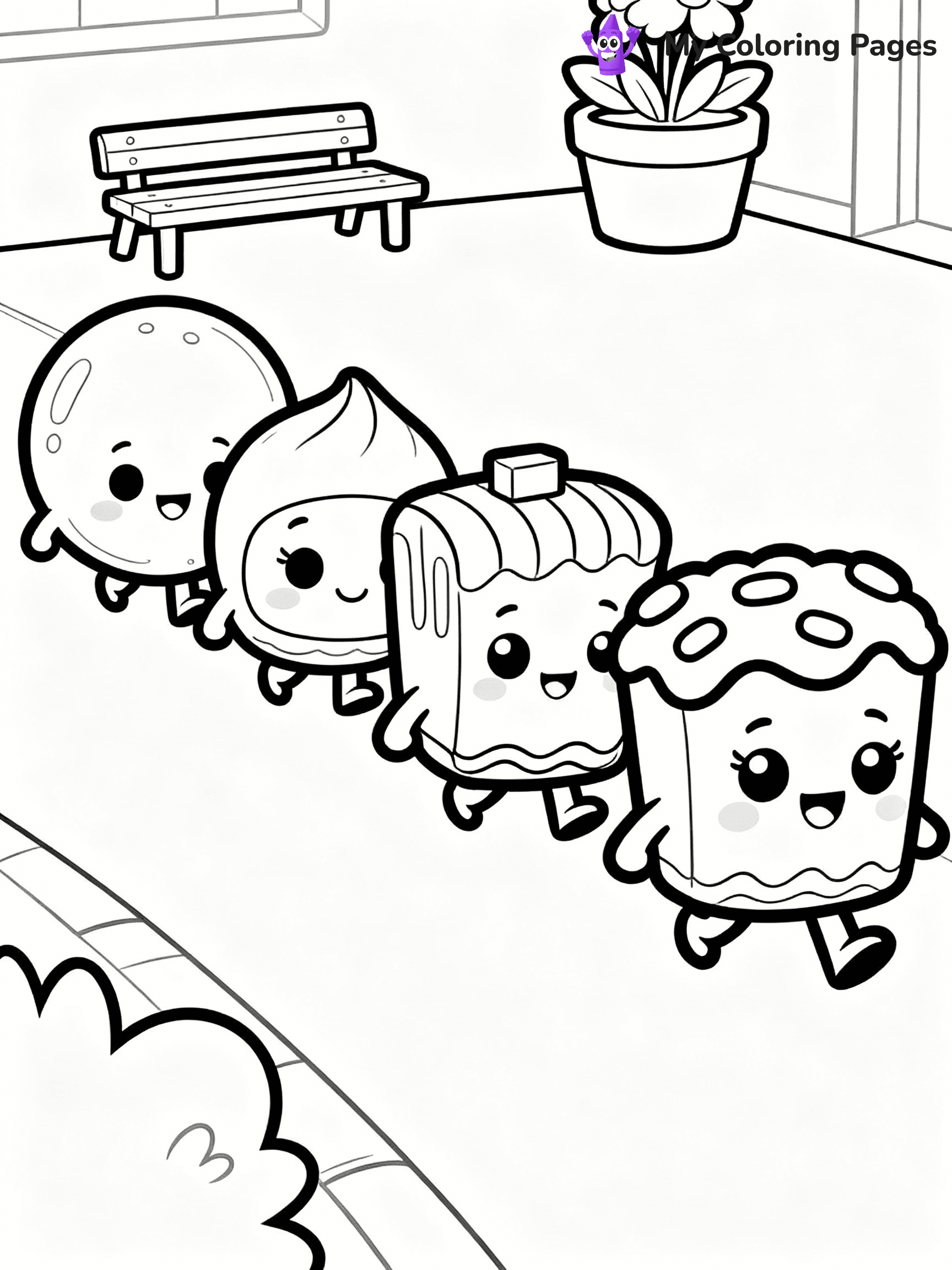 Shopkins Coloring Pages - 2