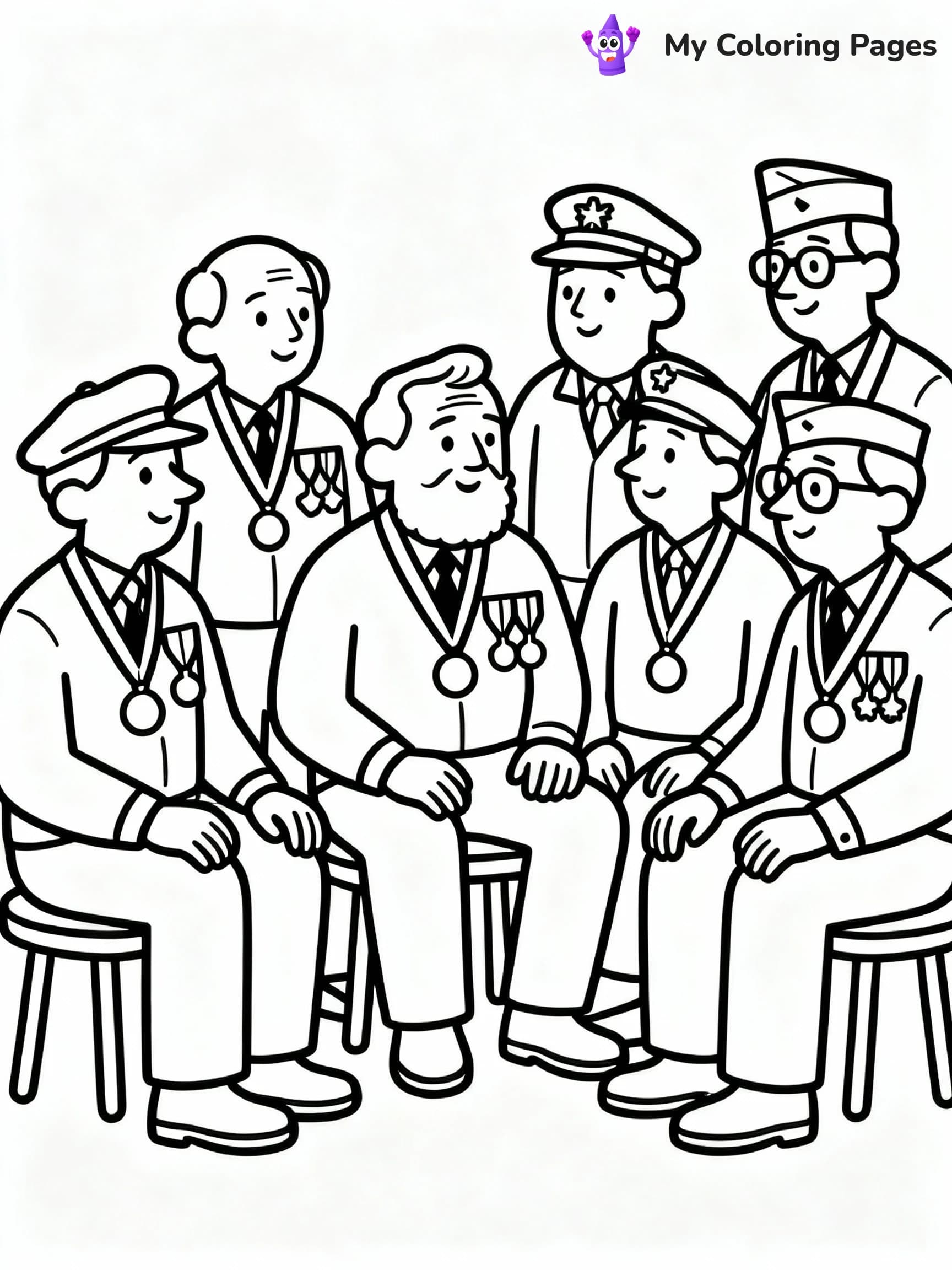 Veterans Day Coloring Pages - 20