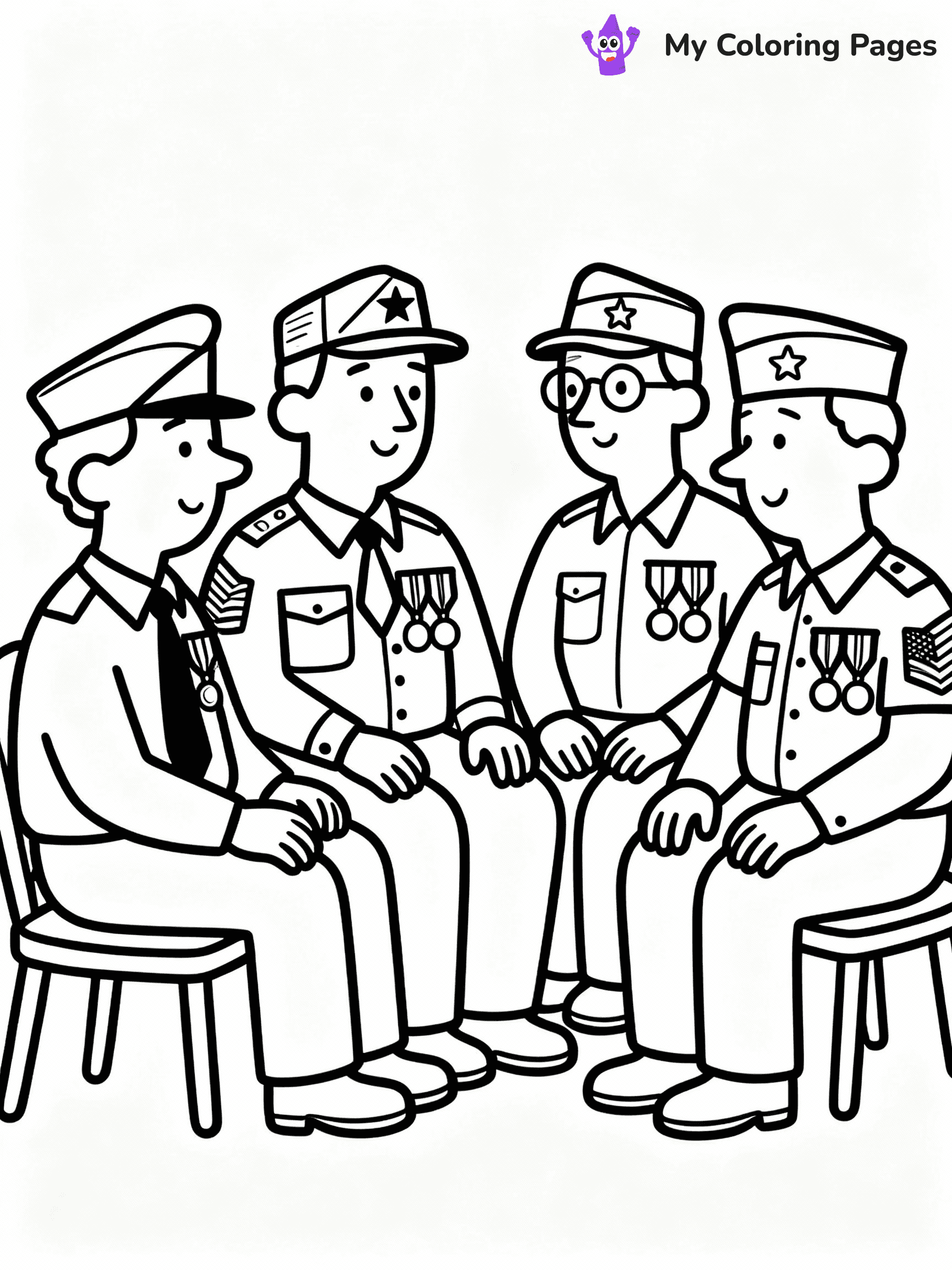 Veterans Day Coloring Pages - 19